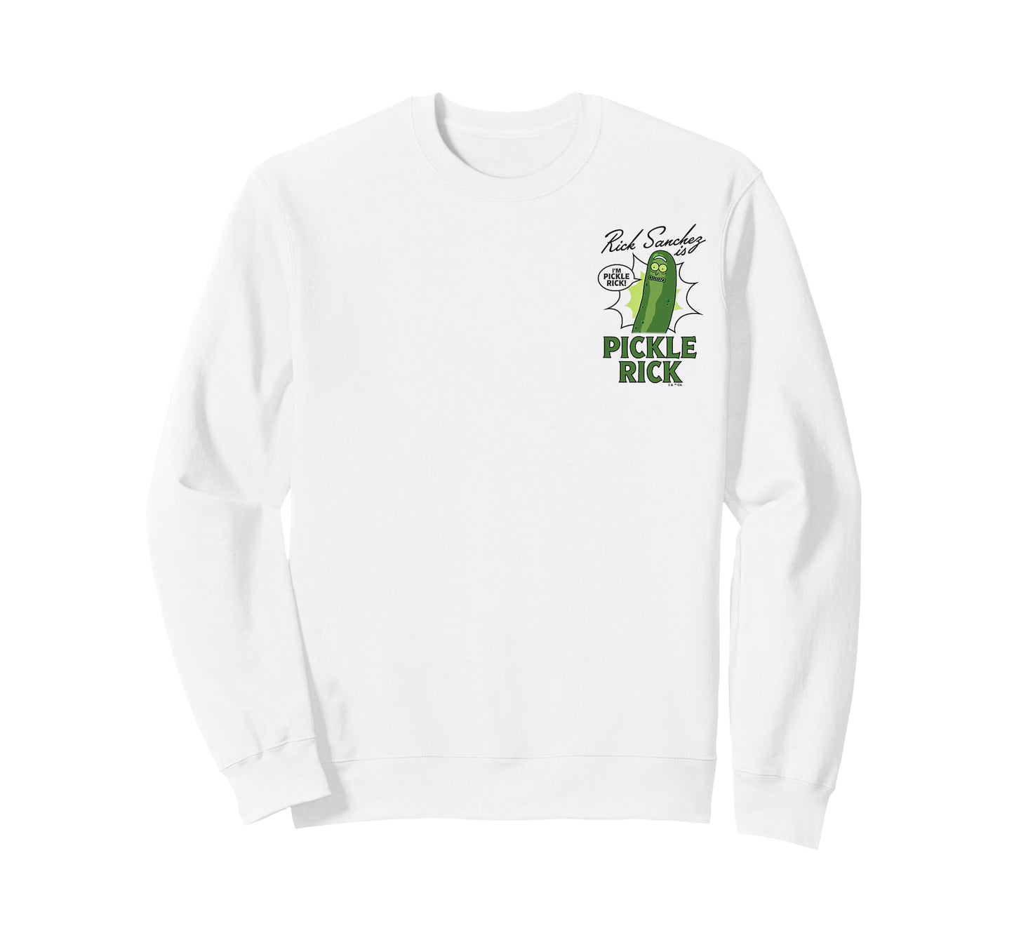 Rick And Morty Rick Sanchez Is Pickle Rick Chest BF Poster T-Shirt