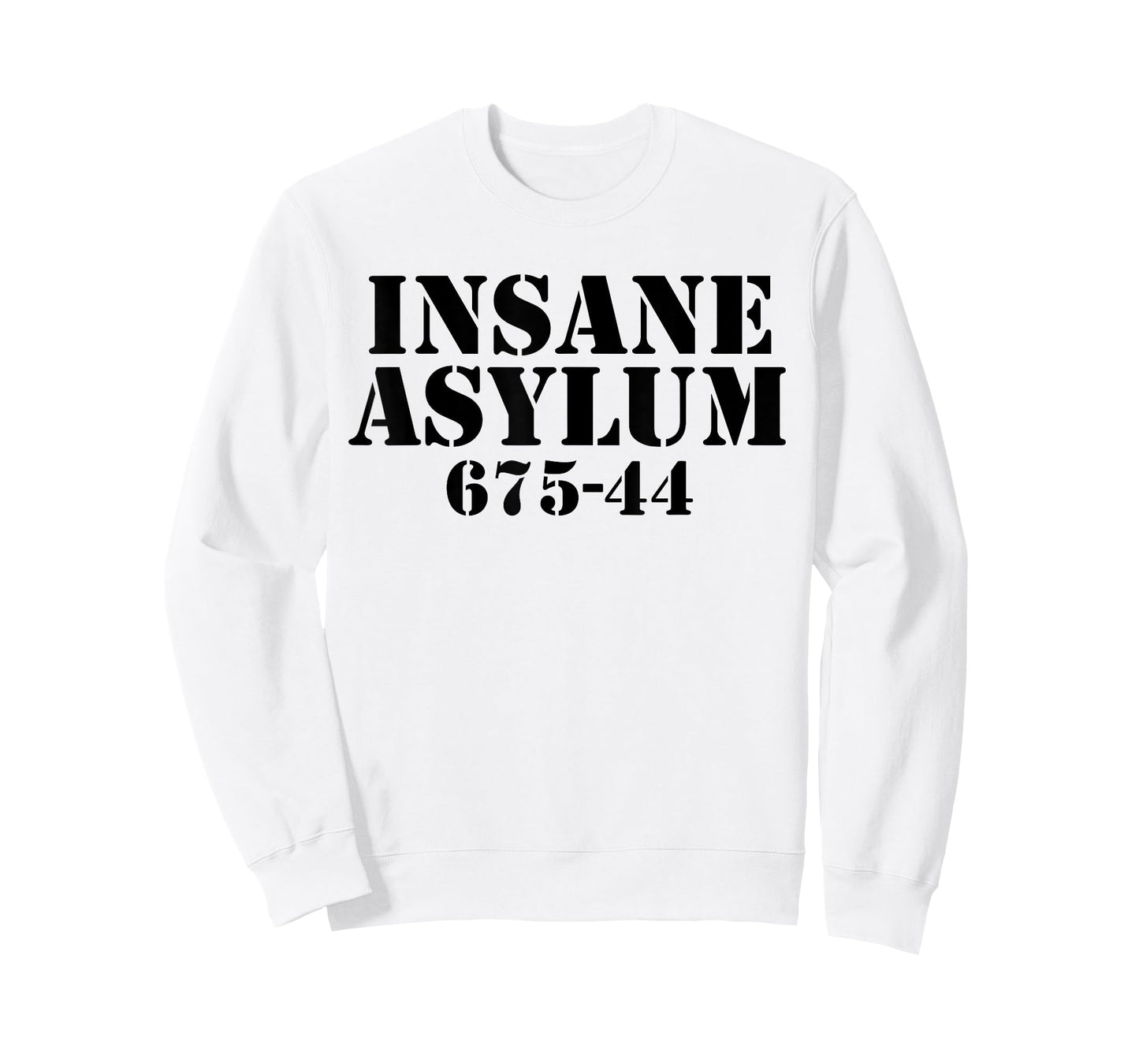 Funny Easy Lazy Halloween INSANE ASYLUM PRISON Costume Gift T-Shirt