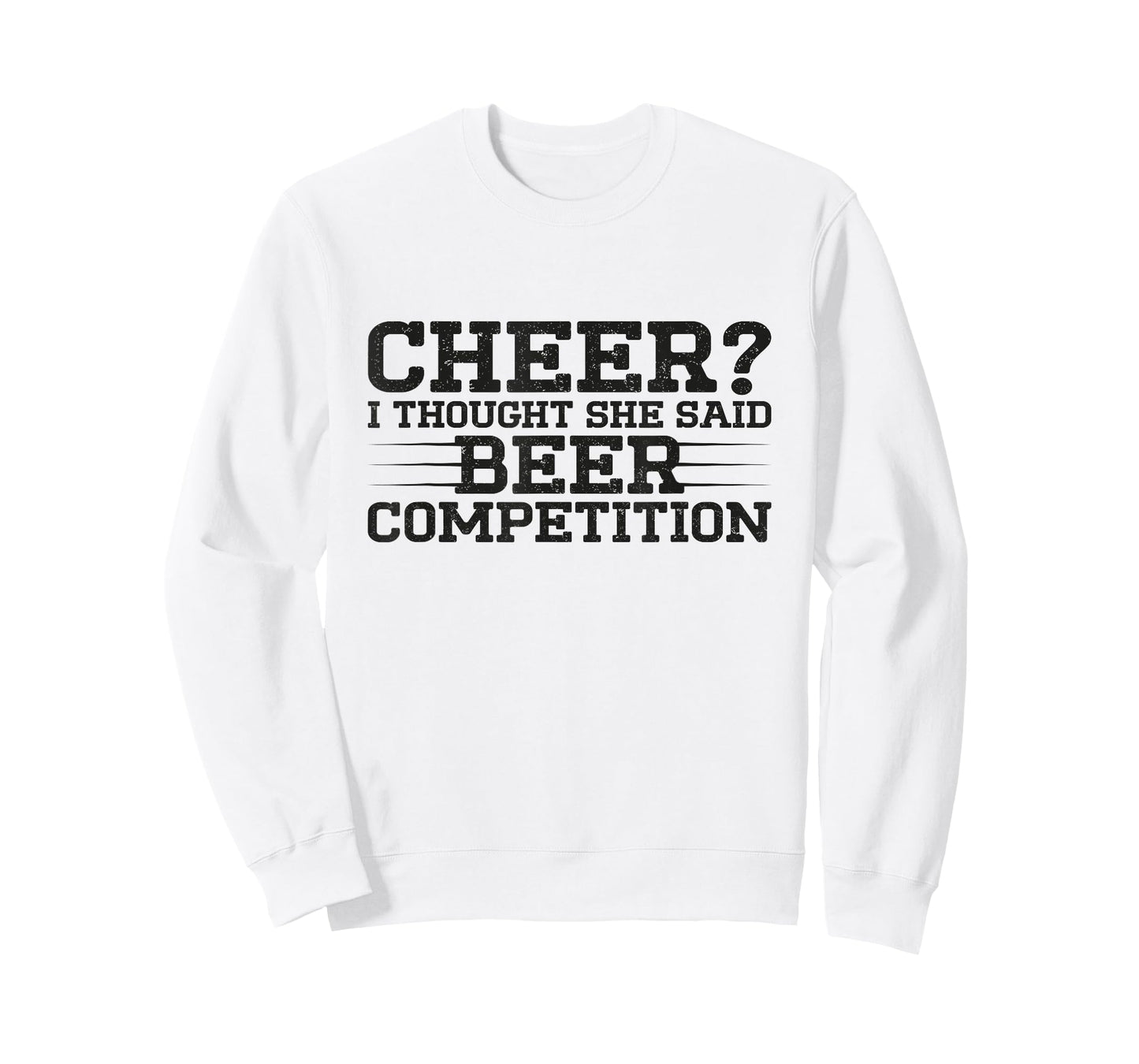 Funny Cheer Dad Art For Beer Lover Cheerleader Father Saying T-Shirt