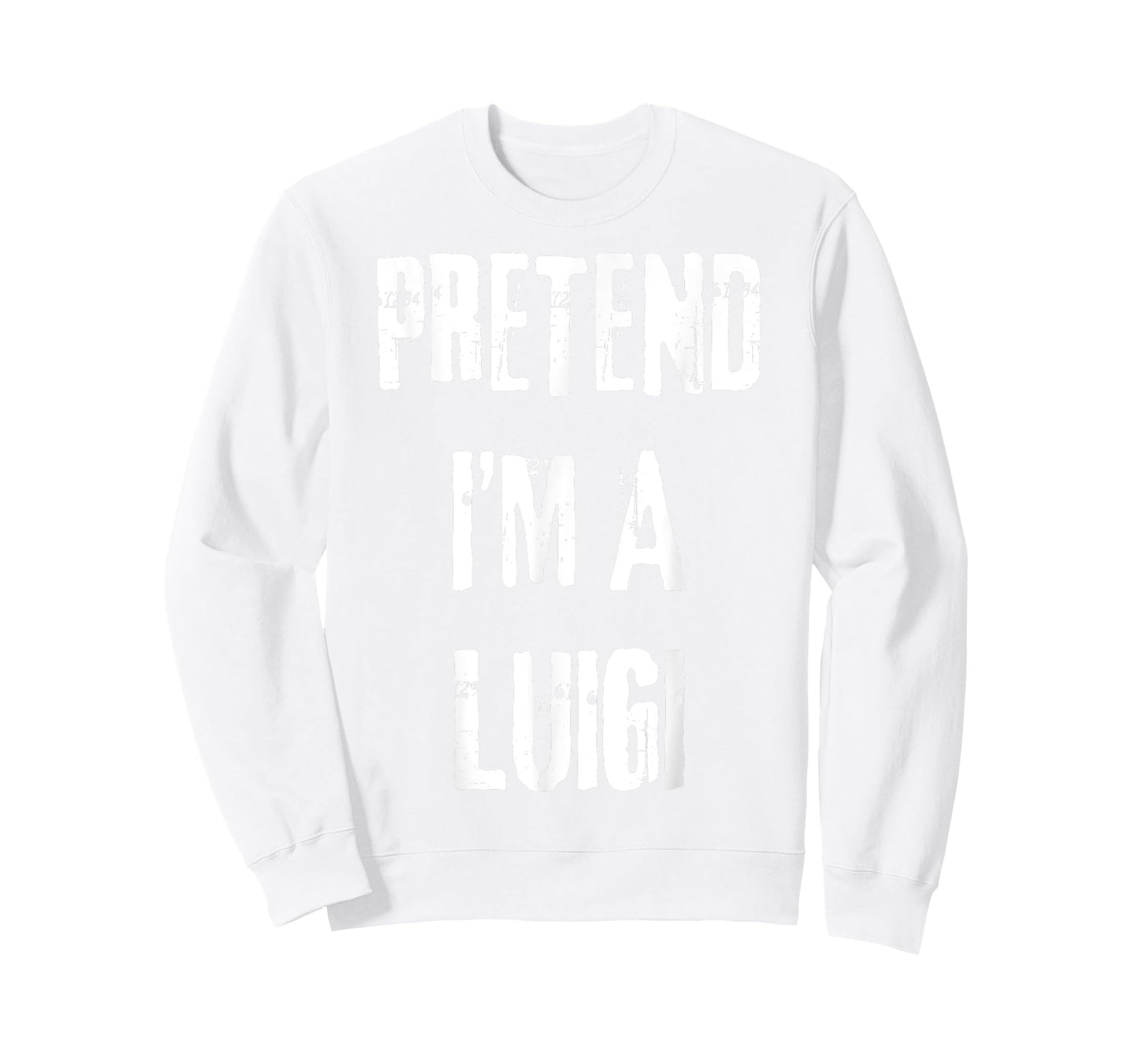 Pretend I'm A Luigi Halloween Last Minute Costume Party T-Shirt