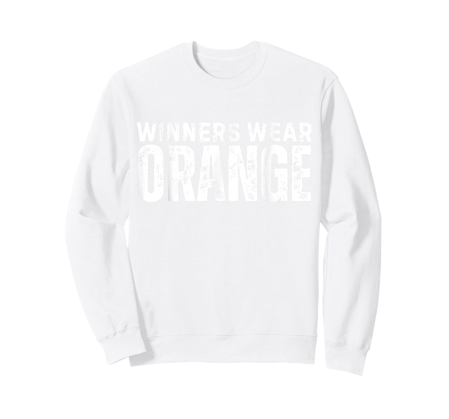 Winners Wear Orange Spirit Wear Team Game Color War Camp T-Shirt