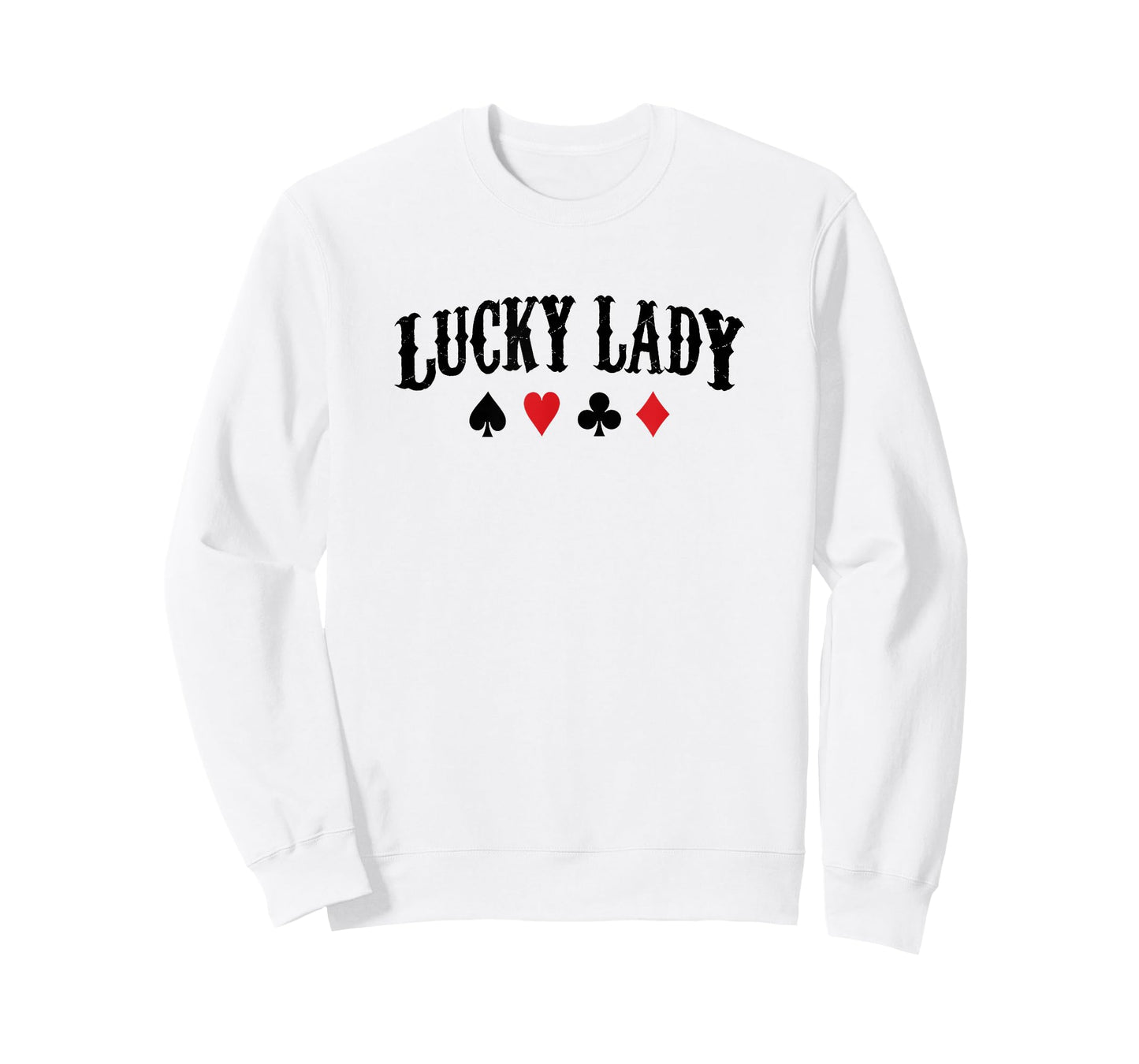 Lucky Lady Retro Poker Player Gift T-Shirt