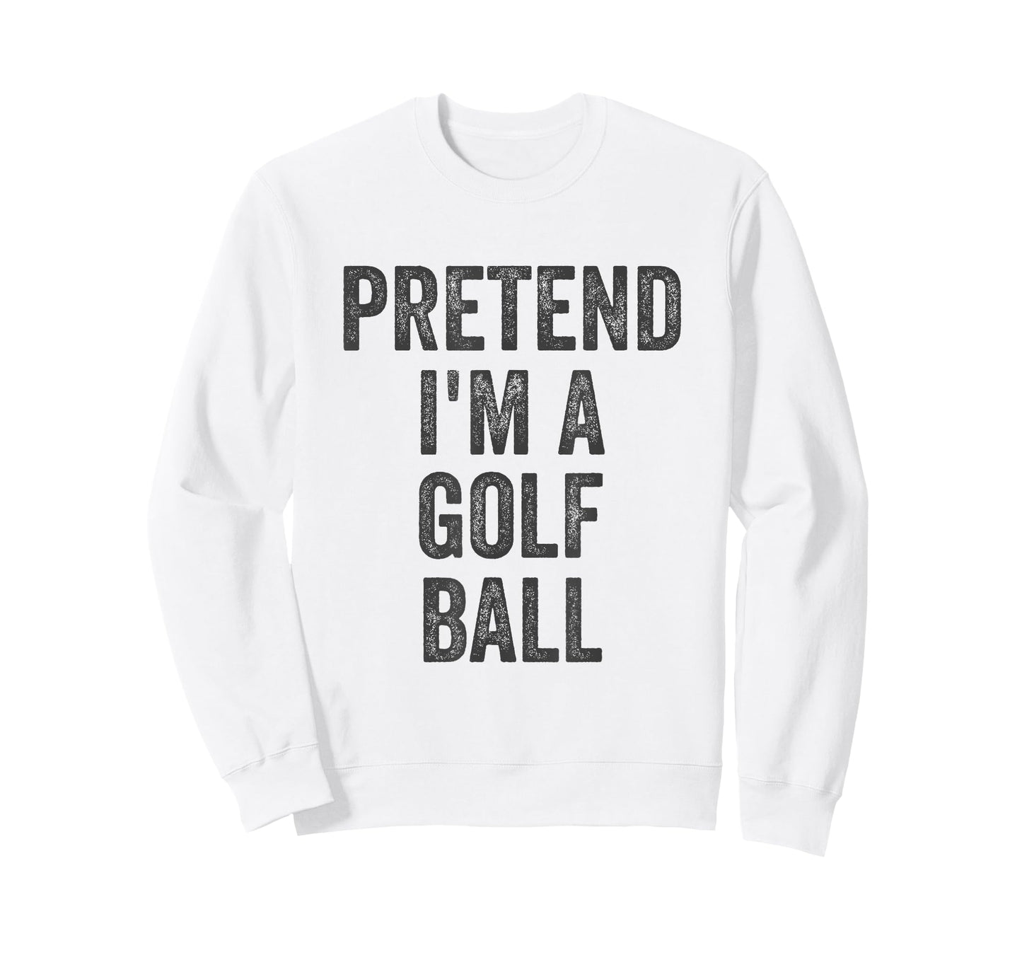 Lazy Halloween Costume Shirt Gift Pretend I'm A Golf Ball T-Shirt