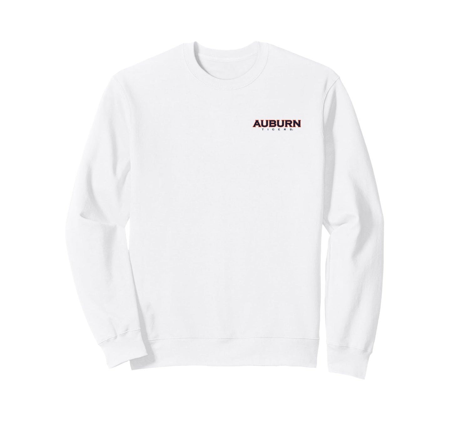 Auburn Tigers Front/Back Mascot White Officially Licensed T-Shirt