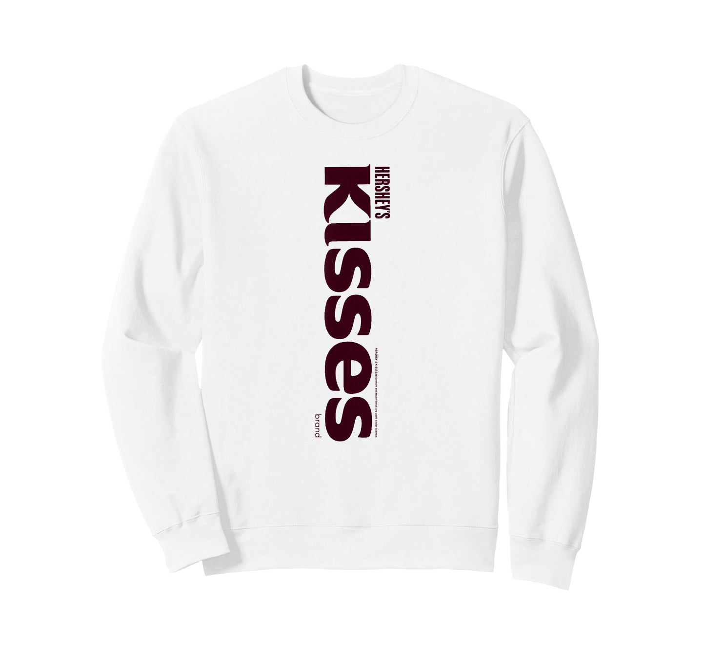 Hershey's Kisses Centered Text Logo Design T-Shirt