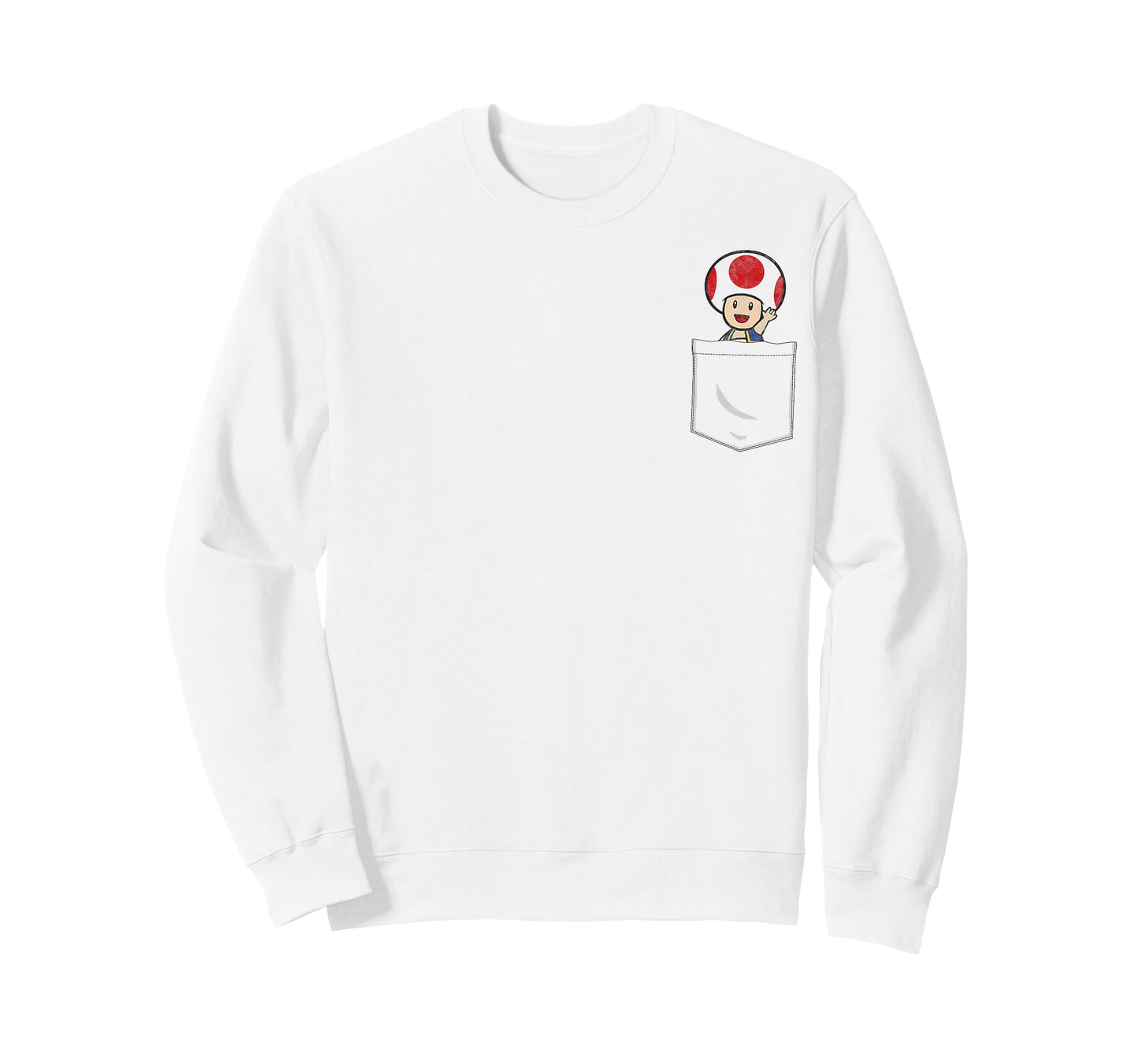 Super Mario Toad Pocket T-Shirt