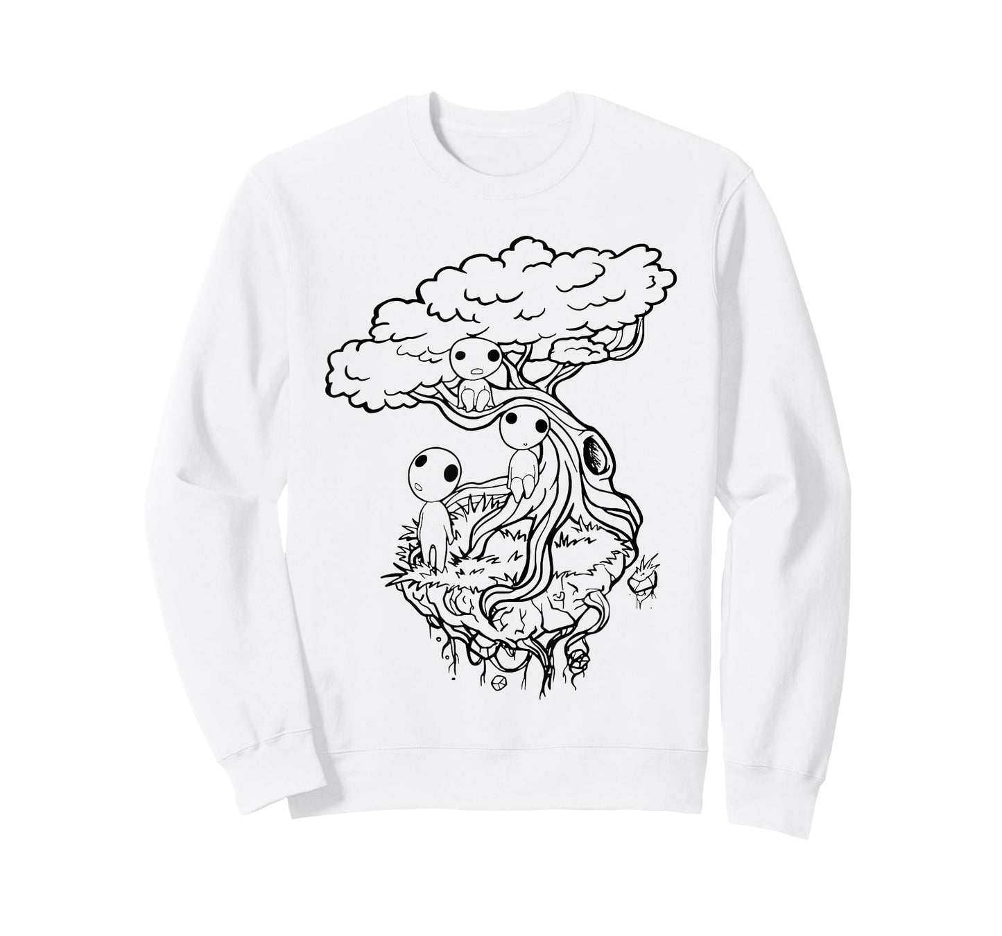 Kodama Japanese Ghosts Japan Fairy Tale T-Shirt