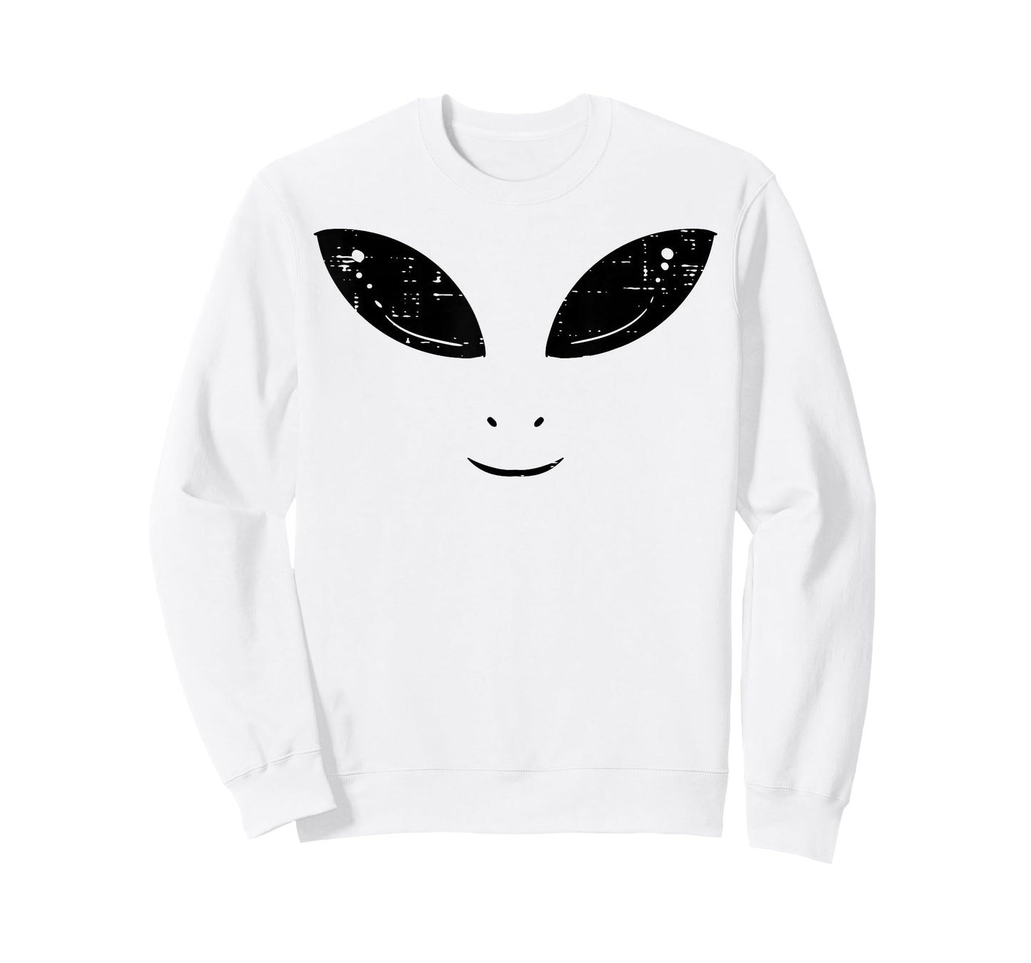 Alien Face Funny Costume UFO Space Boys Girls Kids Men Women T-Shirt