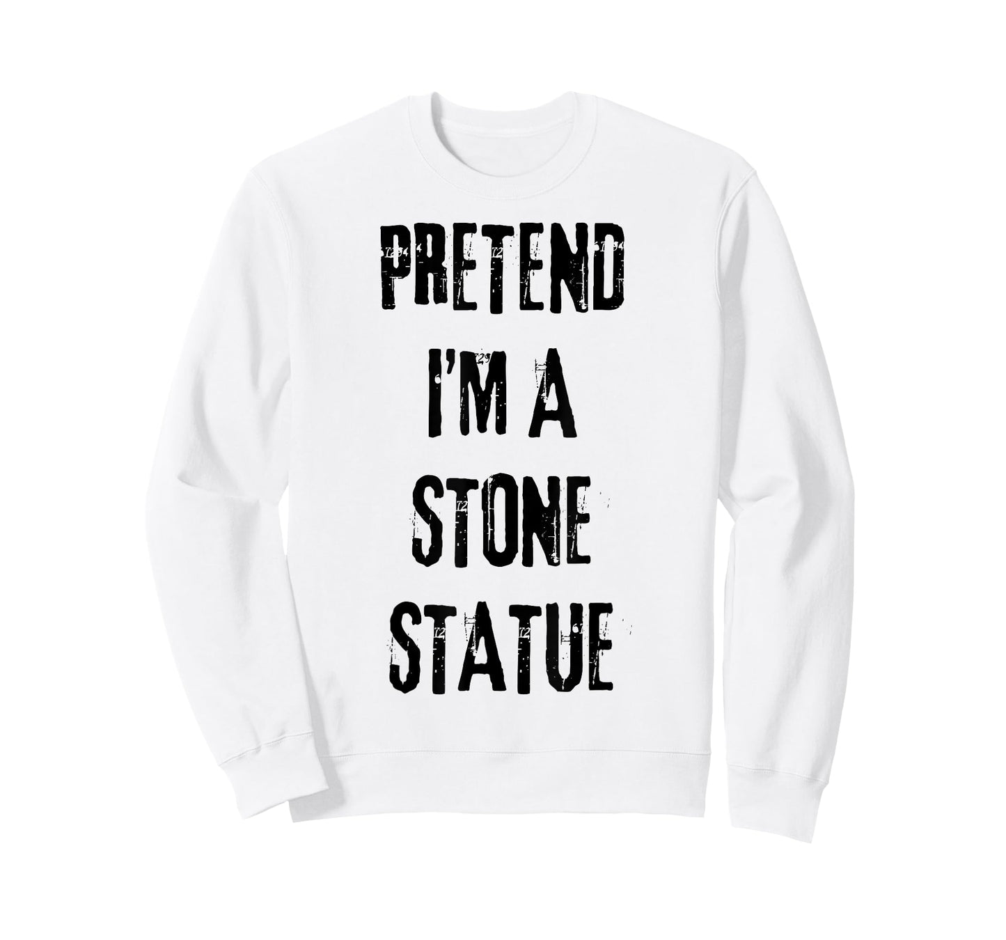 Pretend I'm Stone Statue Halloween Last Minute Costume Party T-Shirt