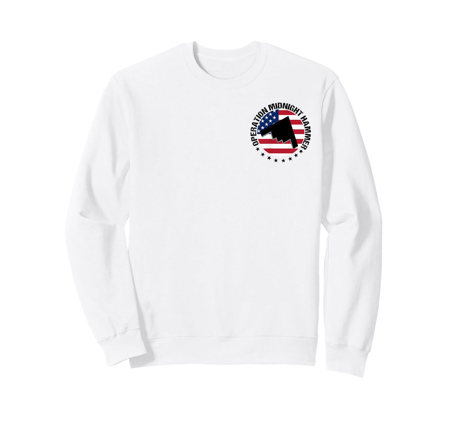 Operation Midnight Hammer With American Flag (2 SIDE) T-Shirt
