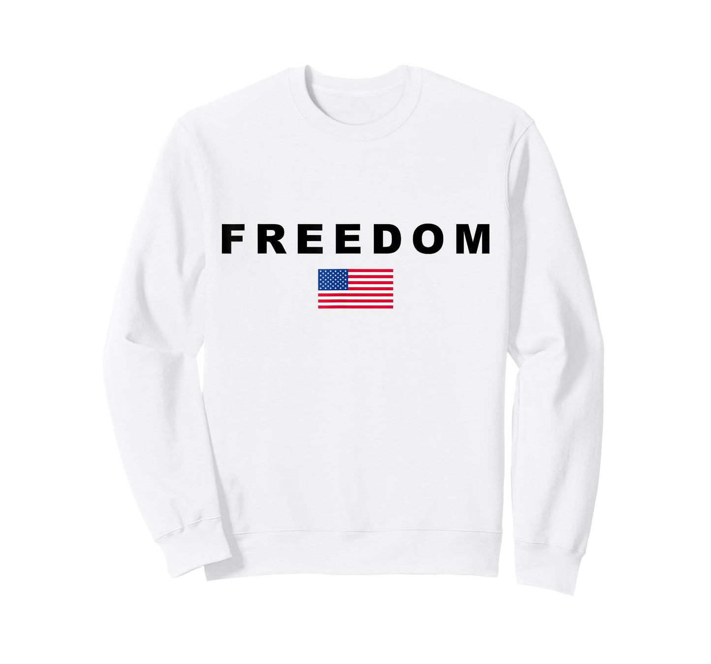 Freedom American Flag Patriotic Conservative USA T-Shirt