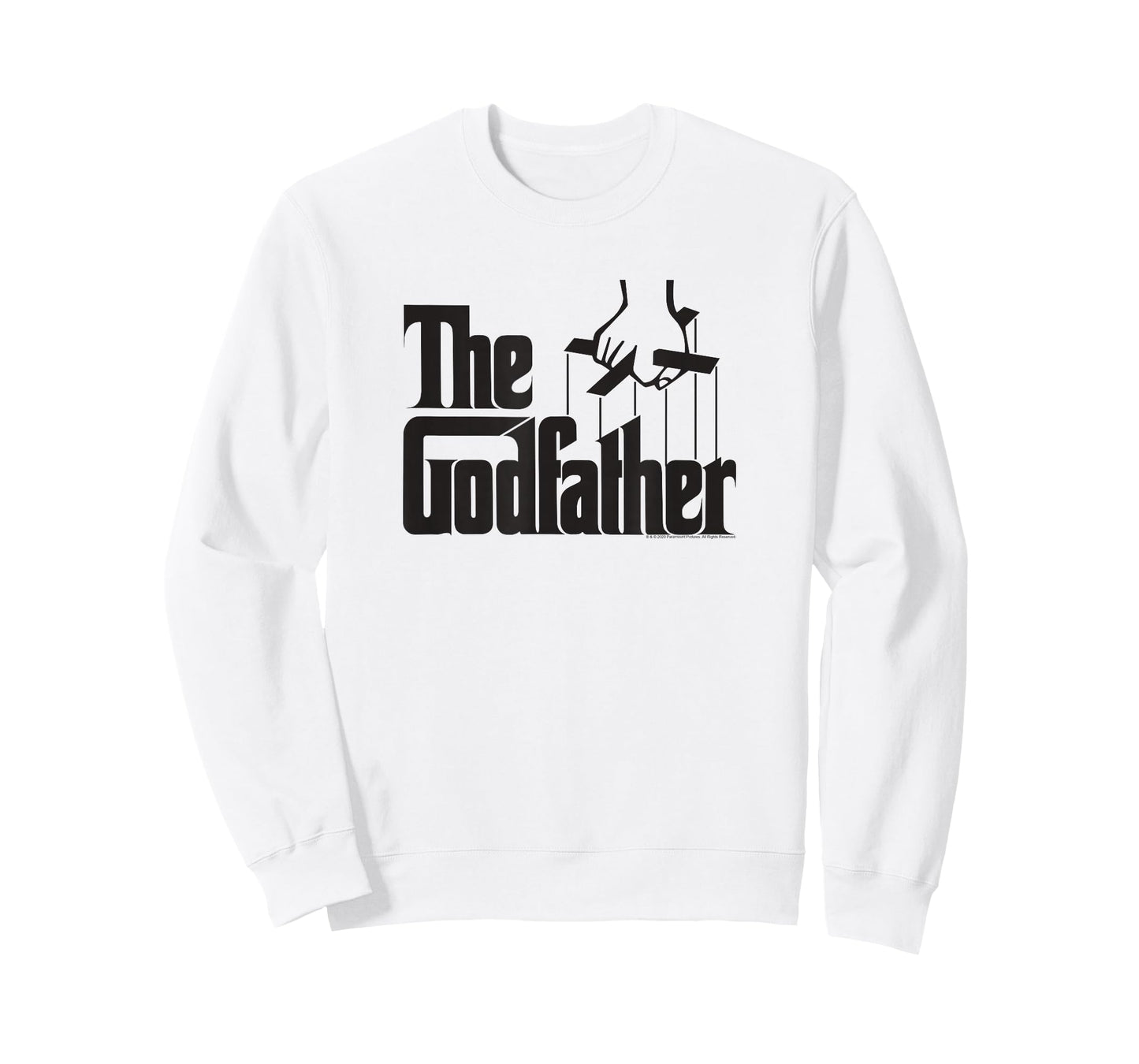 Ripple Junction The Godfather Logo T-Shirt, Men's & Women's Unisex-Adults Grey Cotton Classic Fit T-Shirt, Small, Short Sleeve, Crew Neck, Novelty Movie-t-shirts