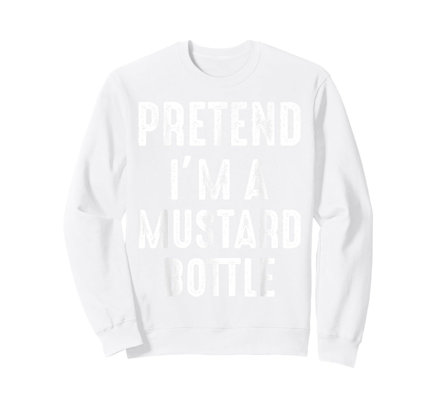 Pretend I'm A Mustard Bottle Matching Halloween Costume T-Shirt