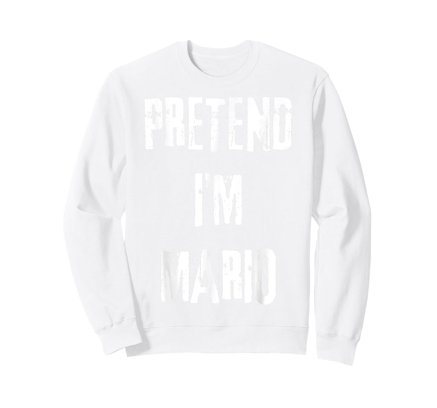 Pretend I'm Mario Videogames Halloween Last Minute Costume T-Shirt