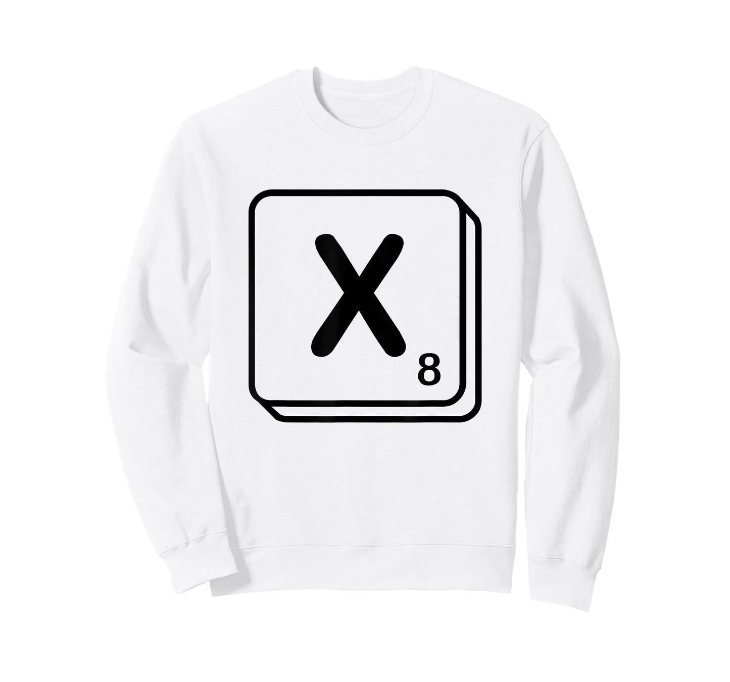 Letter X Word Game Tile T-Shirt