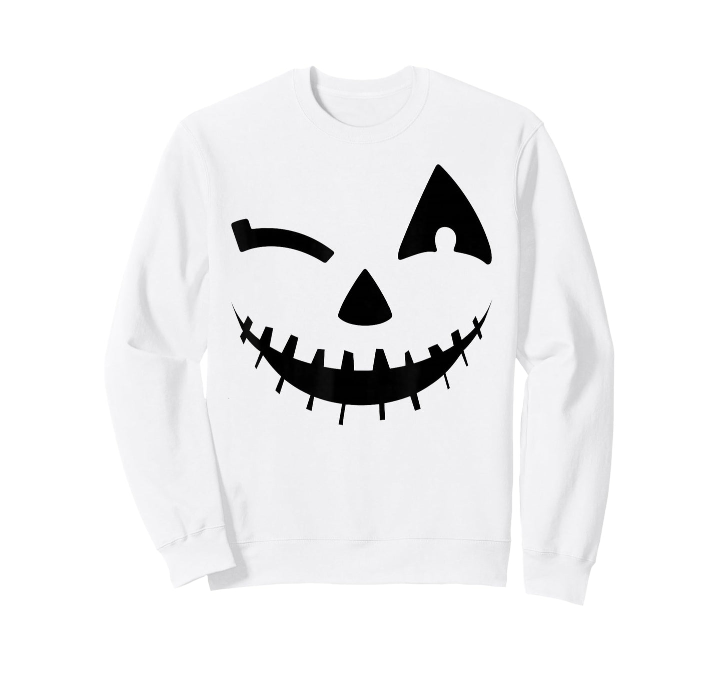 Adult Pumpkin Shirt Women Halloween Jackolantern Costume T-Shirt