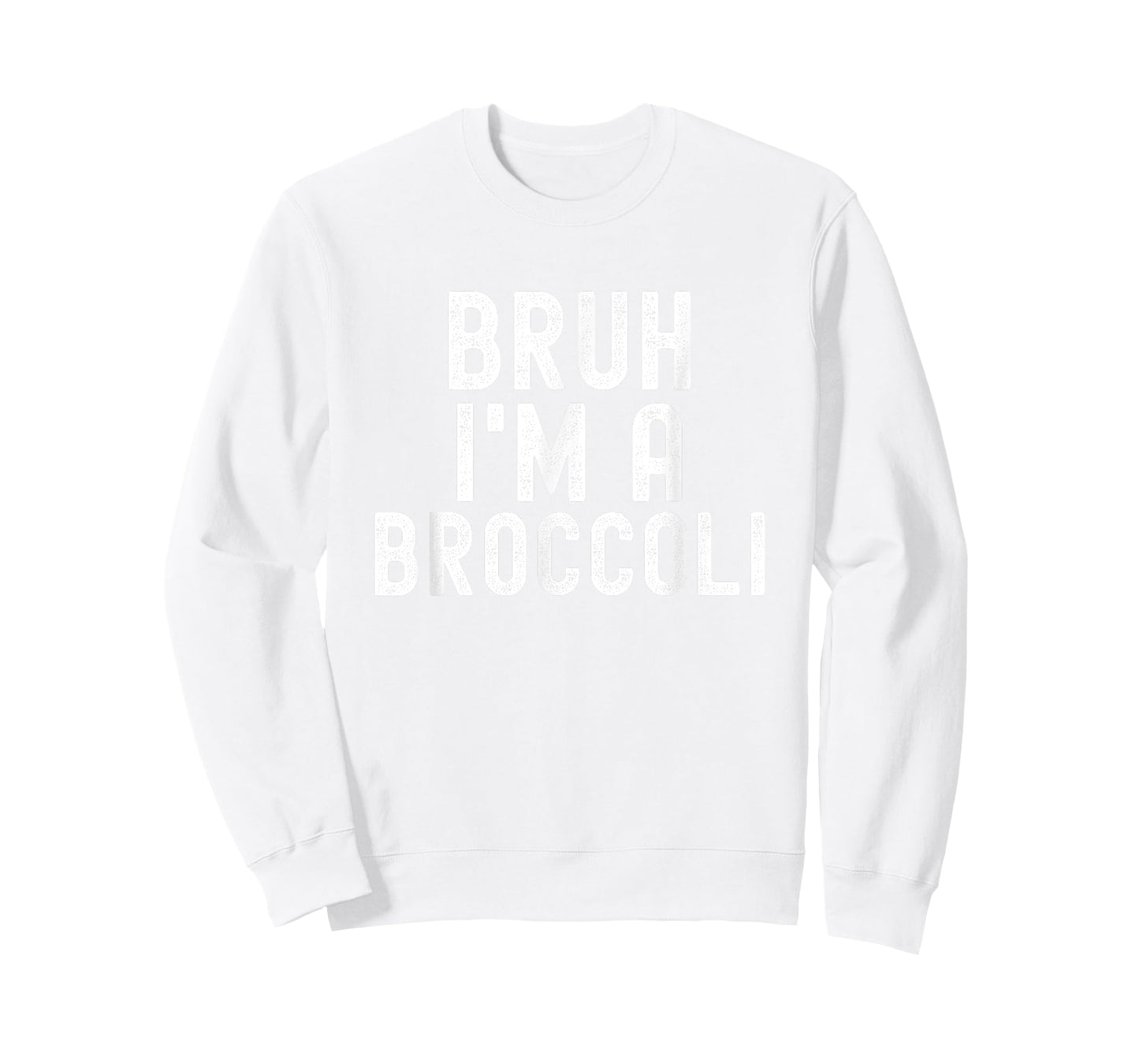 Bruh I'm A Broccoli Funny Halloween Costume Men Women Youth T-Shirt