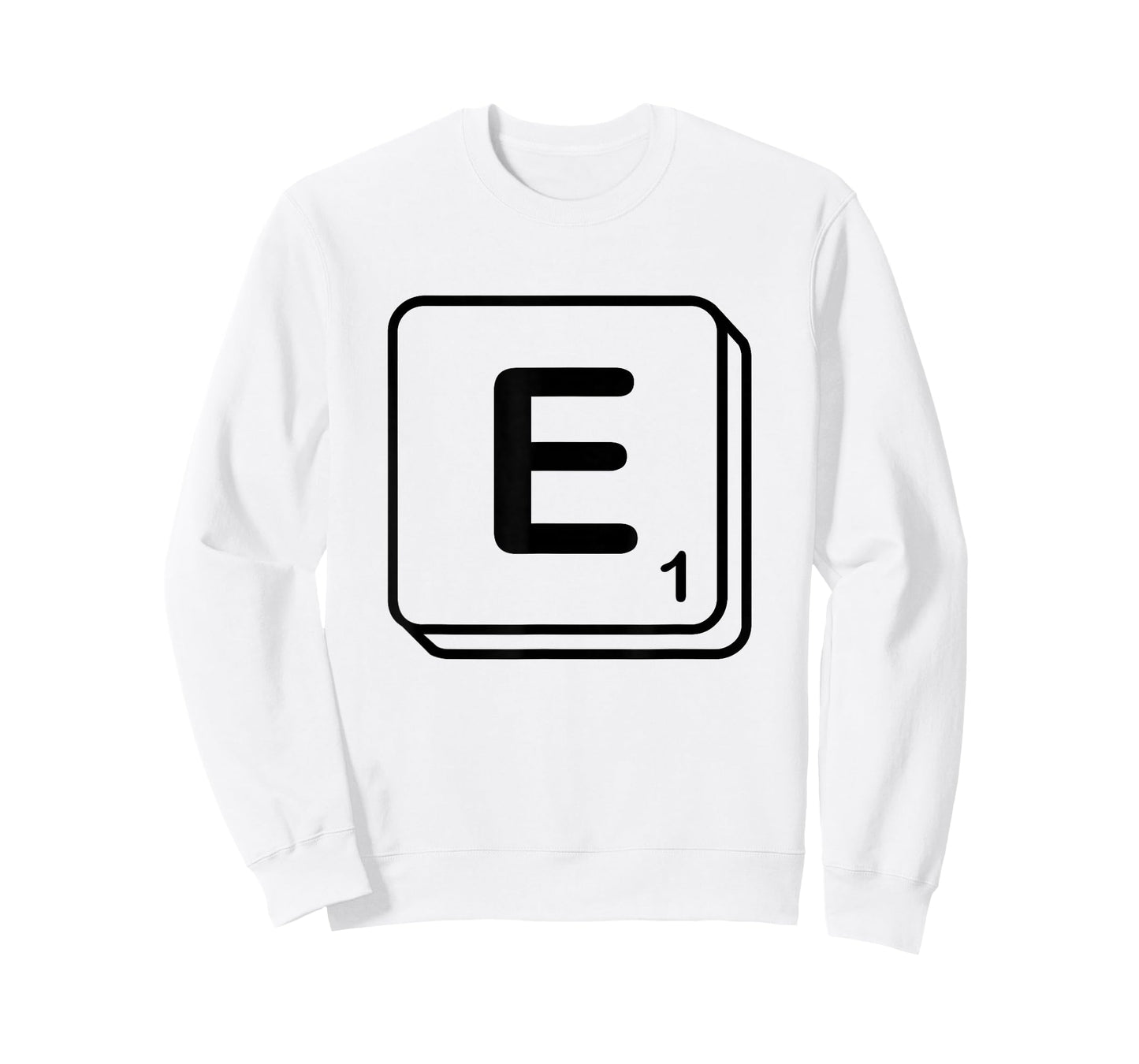 Letter E Word Game Tile T-Shirt