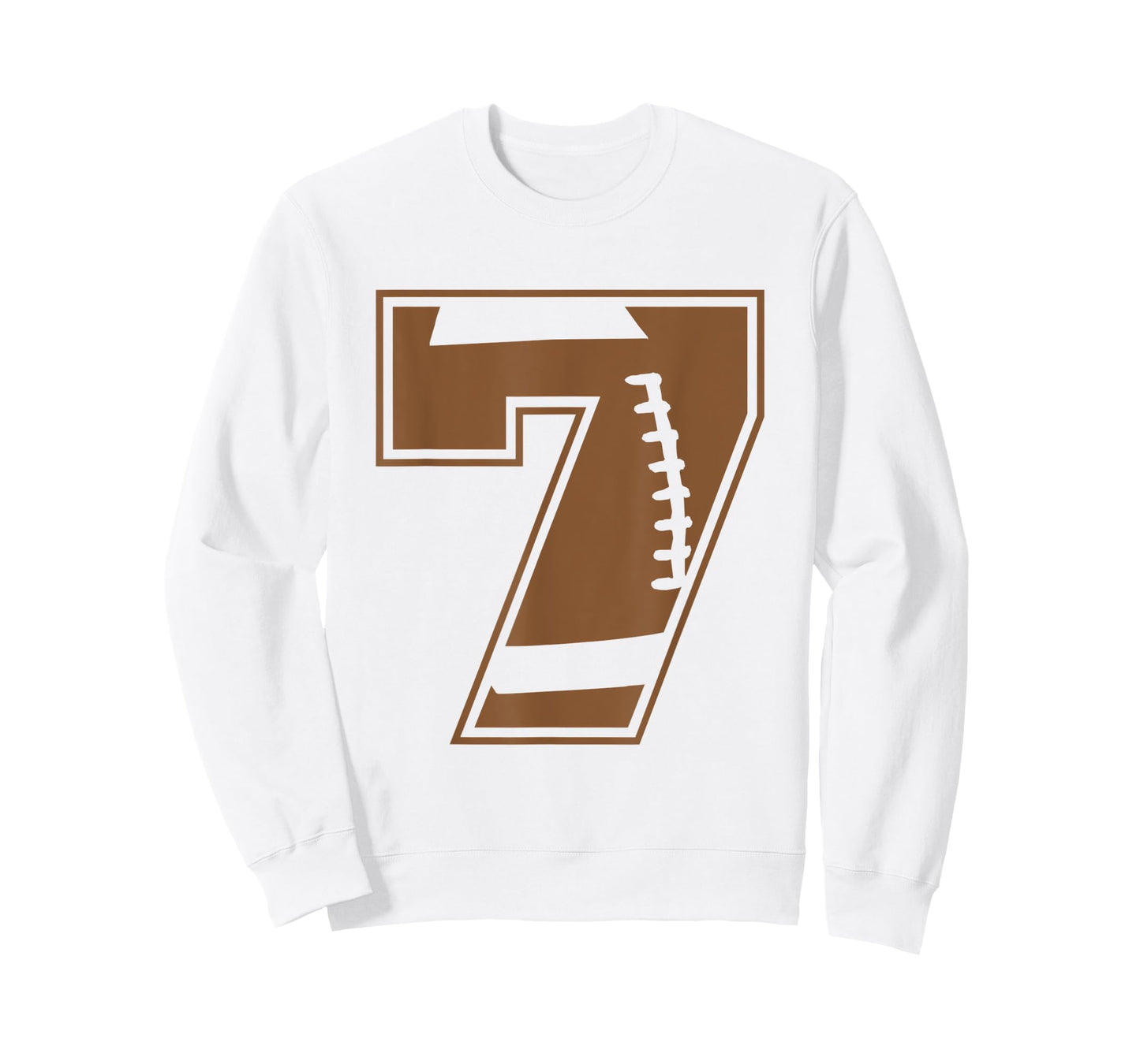 Football 7 Jersey Number T-Shirt