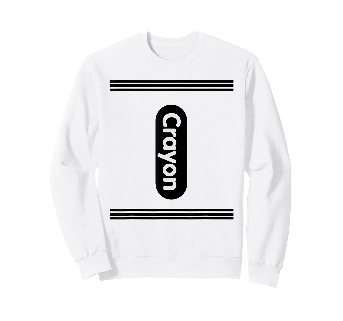 crayon halloween team costume funny design gift womens T-Shirt