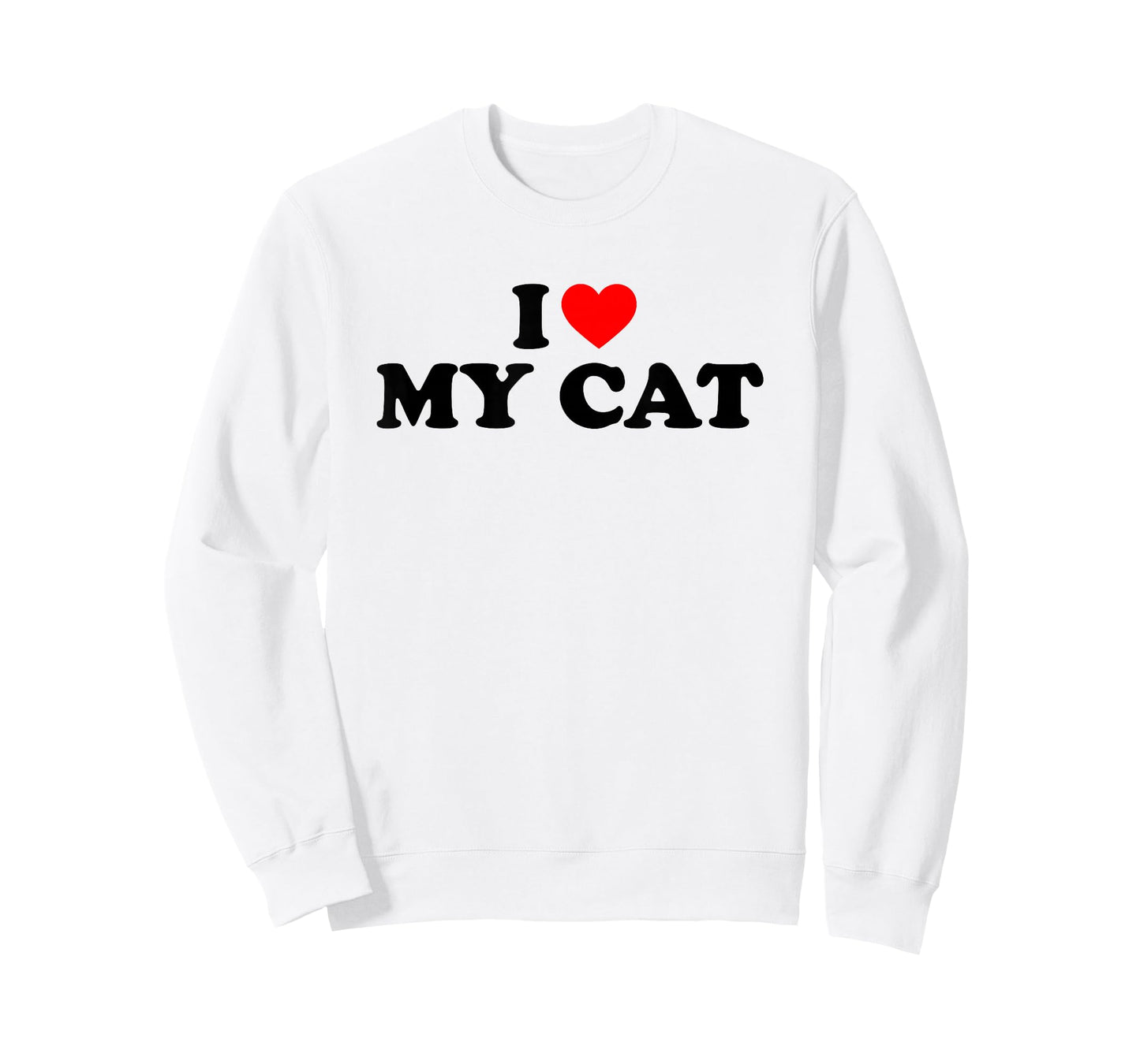 I Love My Cat Shirt I Heart My Cat T-Shirt