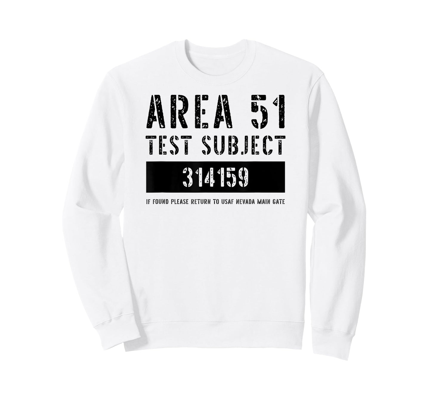 Area 51 Test Subject Alien Abduction Halloween Costume T-Shirt