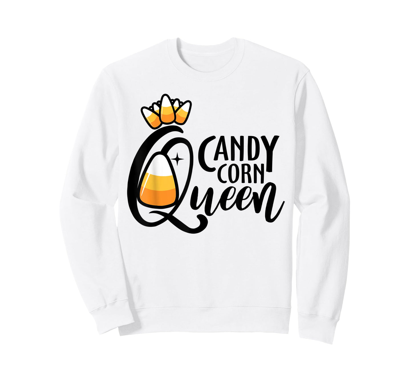 Candy Corn Queen Funny Halloween Costume T-Shirt