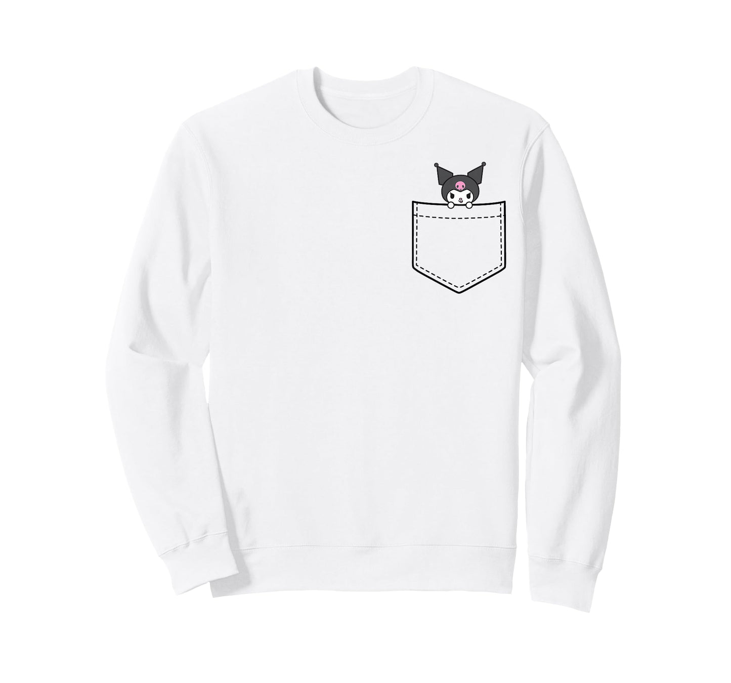Kuromi Chest Pocket T-Shirt