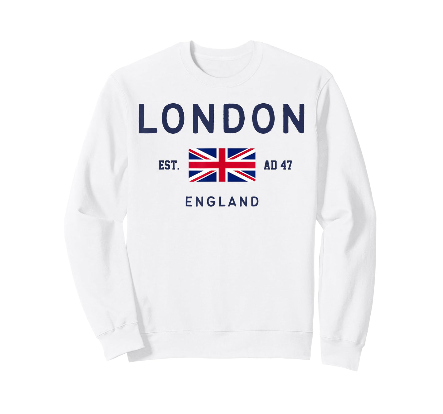 London Est AD 47 England UK Flag T-Shirt