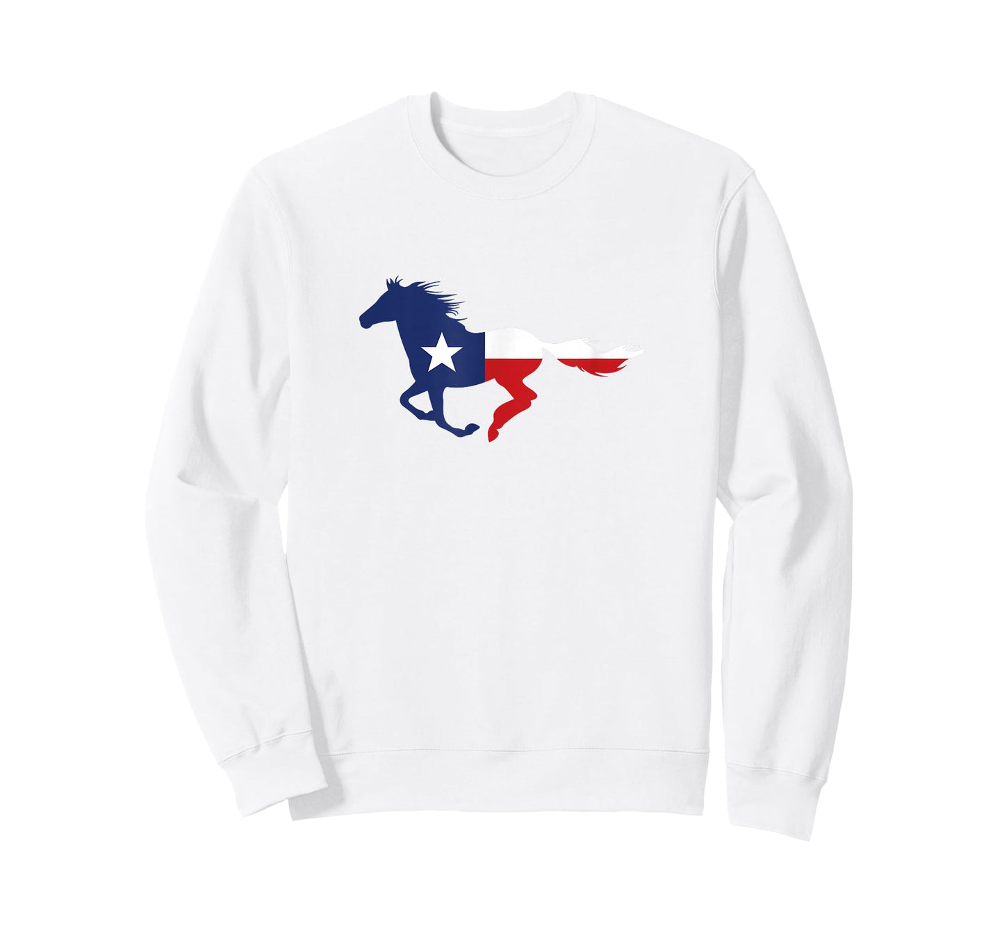 Texas State Flag Running Horse T-Shirt T-Shirt
