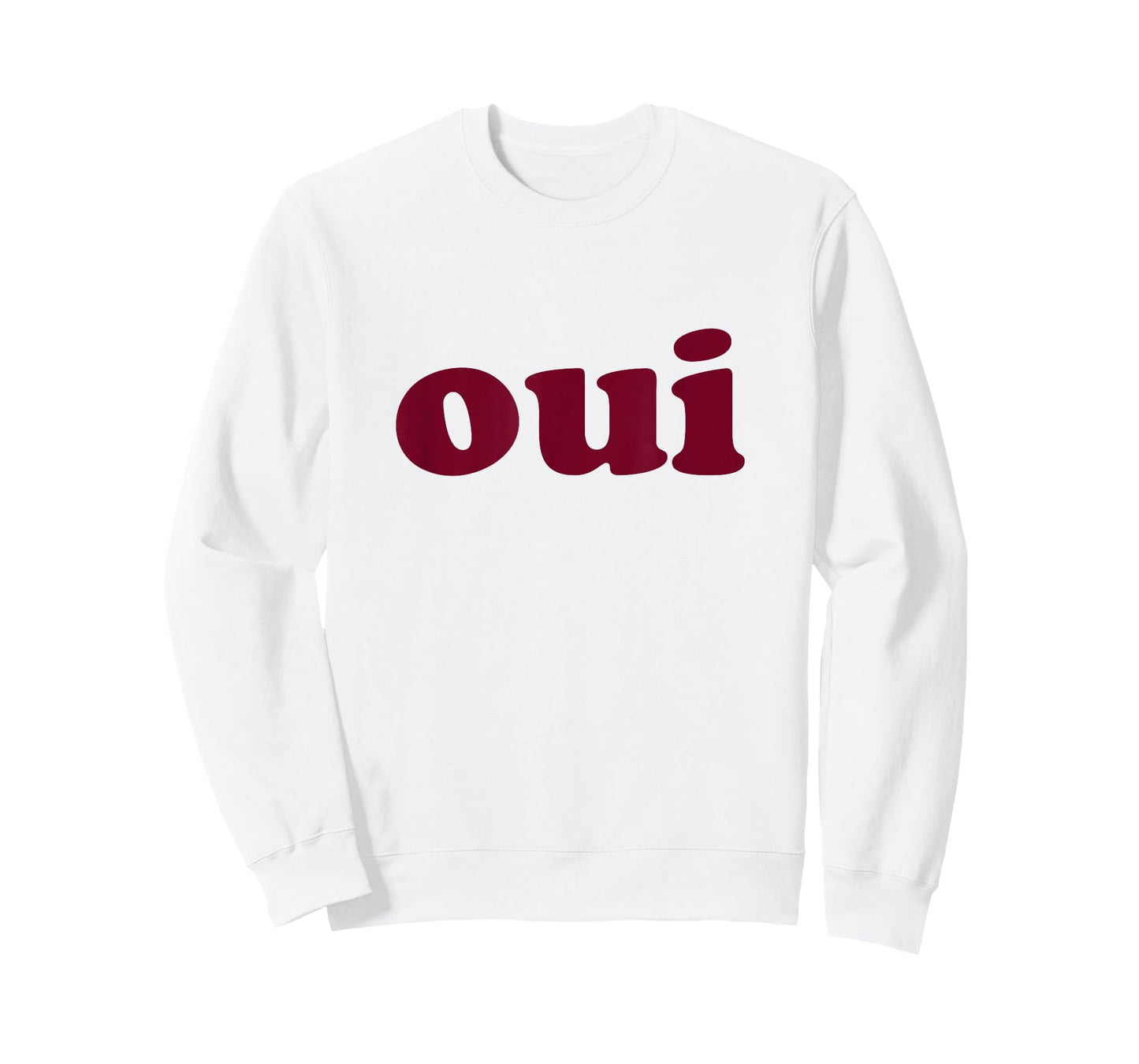 Oui Minimal French Style 90s Vintage Retro Graphic T-Shirt