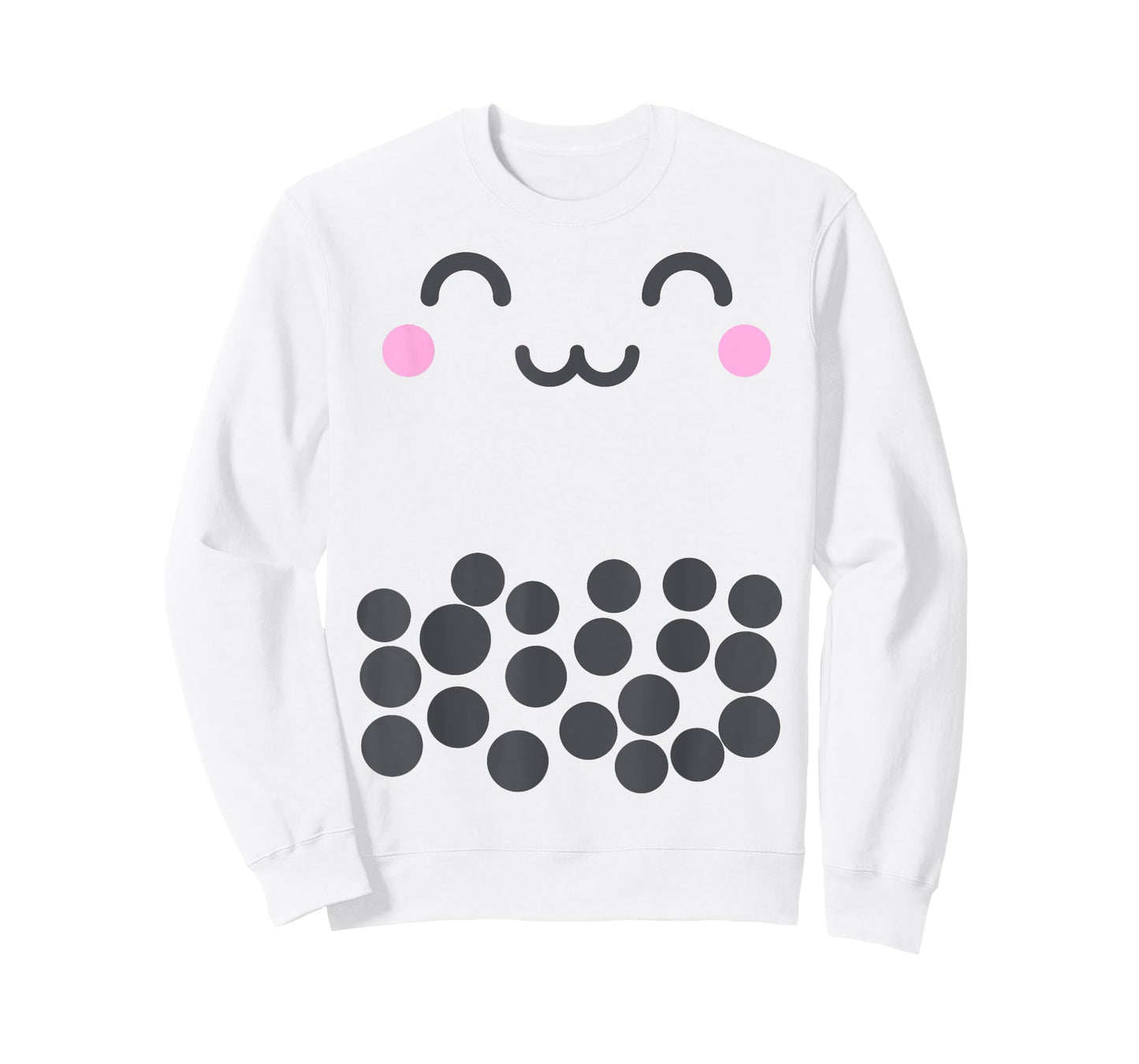 Cute Kawaii Boba Bubble Tea Costume For Kids and Toddlers T-Shirt