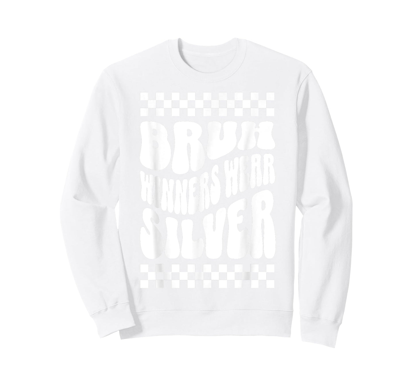 Bruh Winners Wear Silver Game Competition Silver Team Color T-Shirt