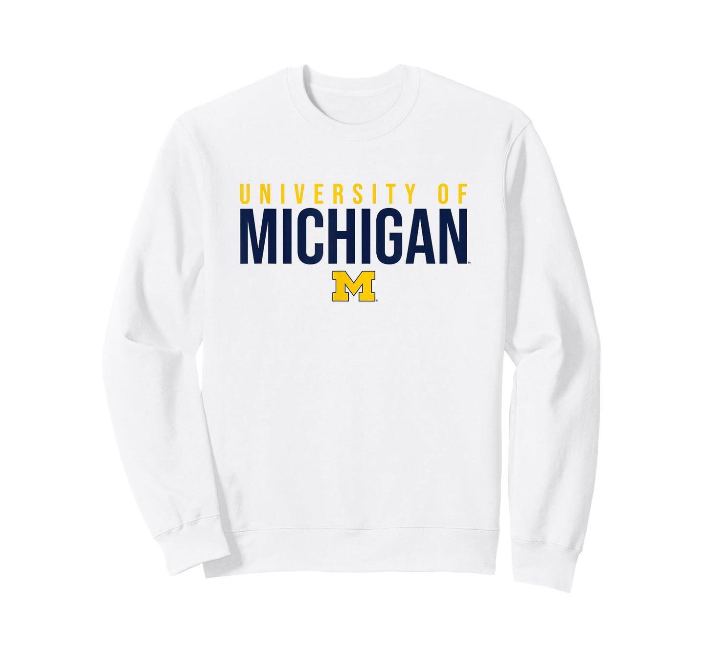 University of Michigan Wolverines U of M Stacked T-Shirt