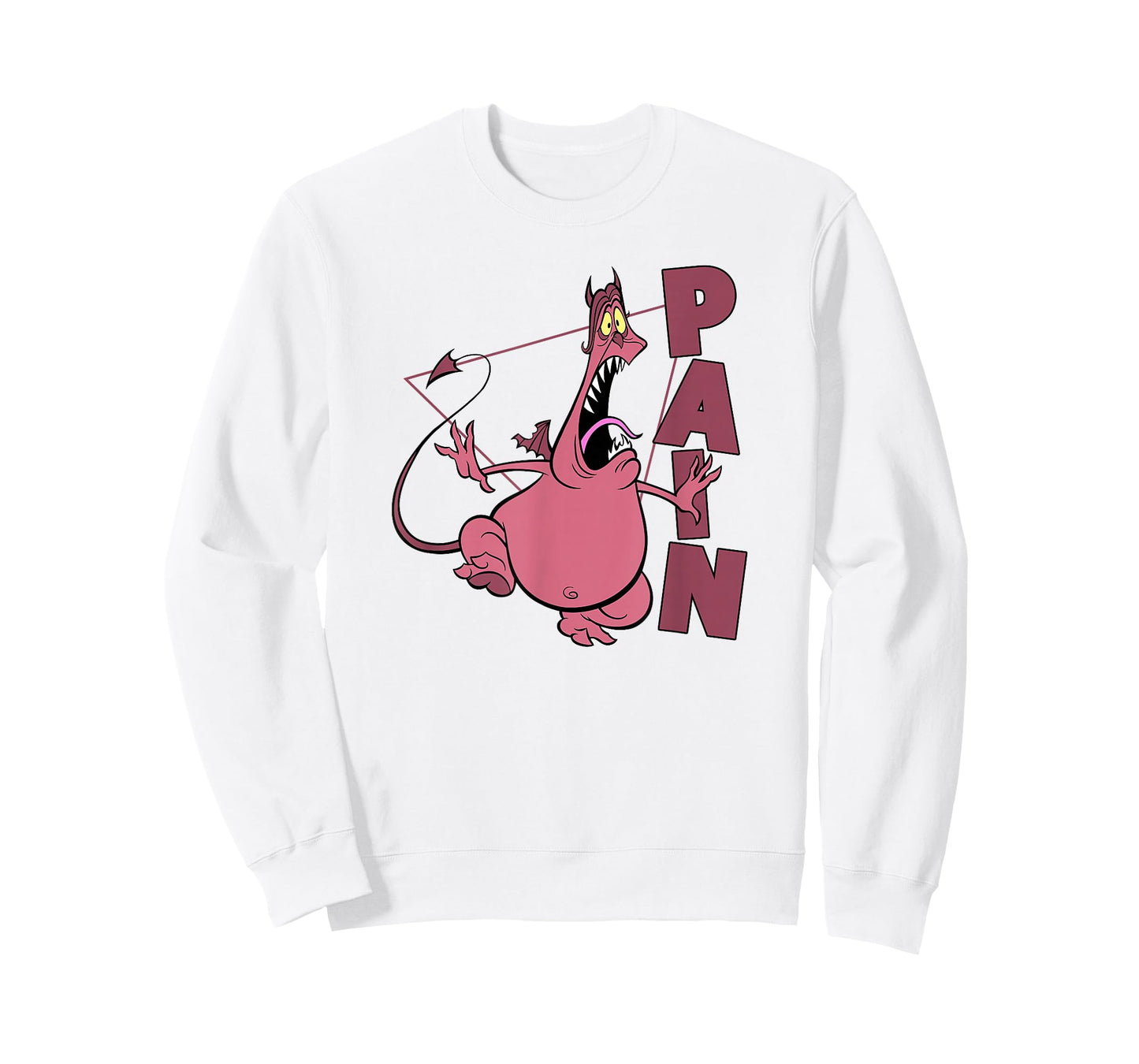 Disney Hercules Pain Geometric Name Portrait T-Shirt