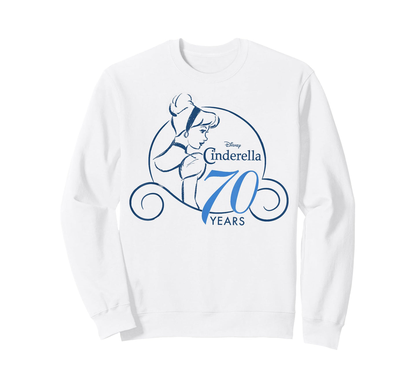 Disney Cinderella 70th Anniversary Simple Logo T-Shirt