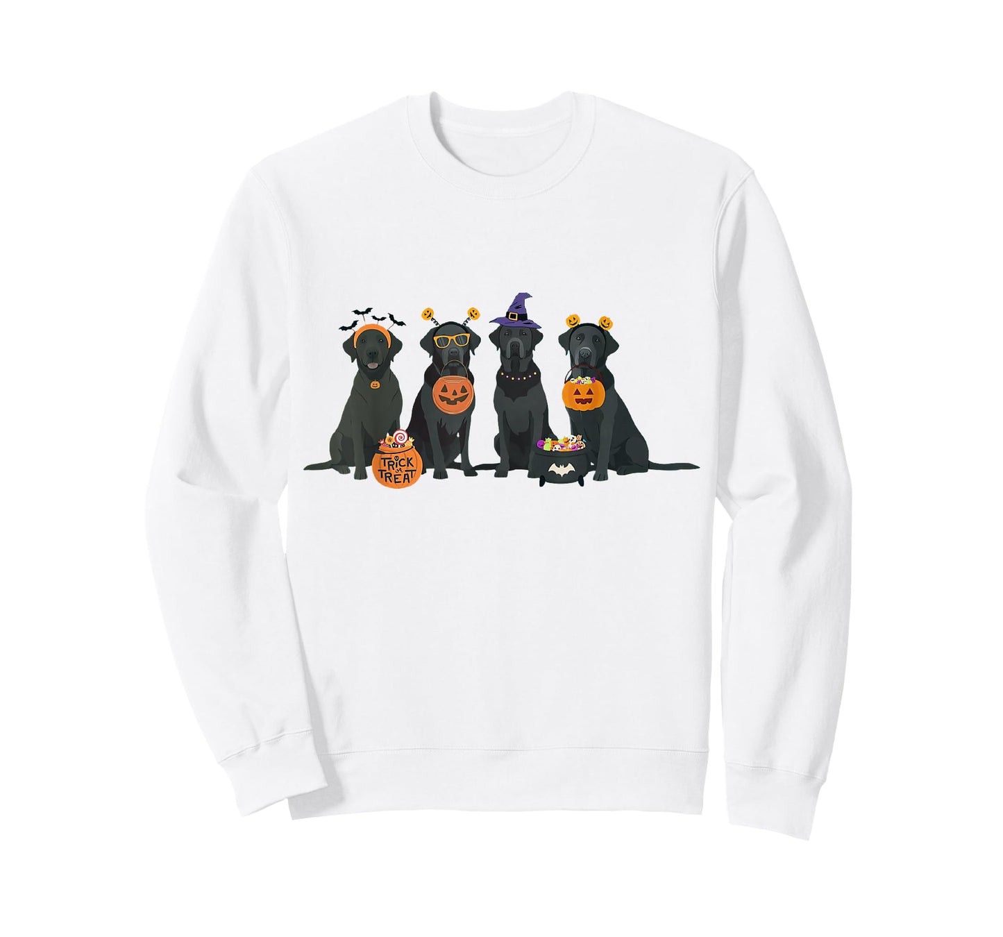 Halloween Black Lab Fall Labrador Retriever Halloween Dog T-Shirt