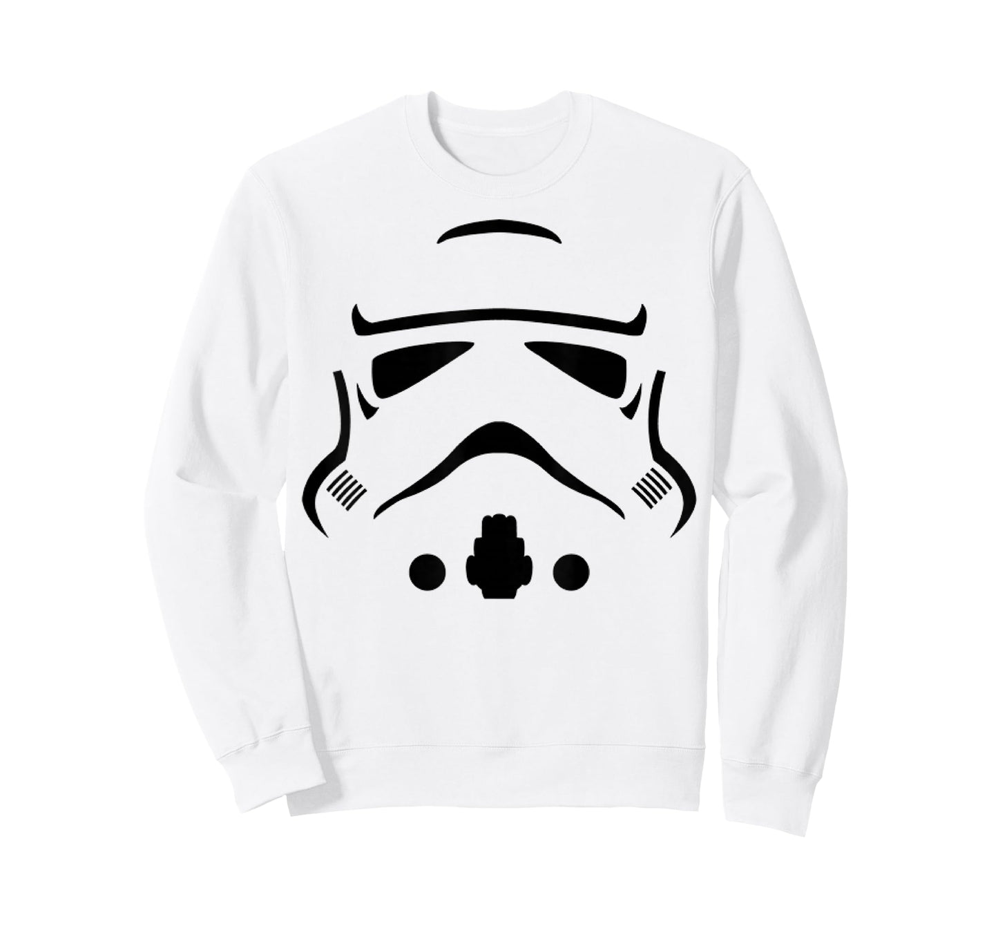 Star Wars Stormtrooper Big Face Costume Halloween T-Shirt