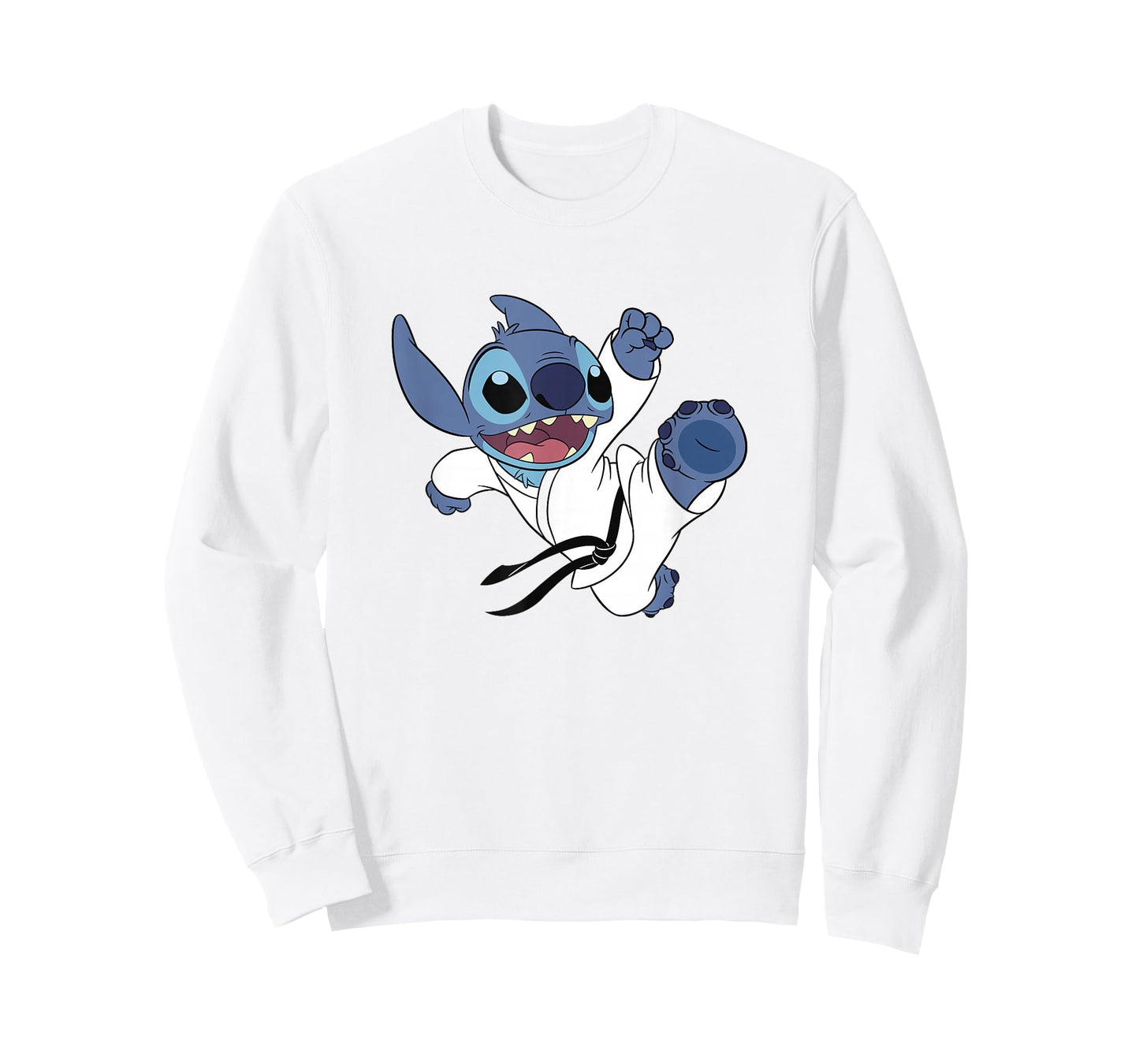 Disney Lilo & Stitch High Kick Karate Uniform Stitch T-Shirt