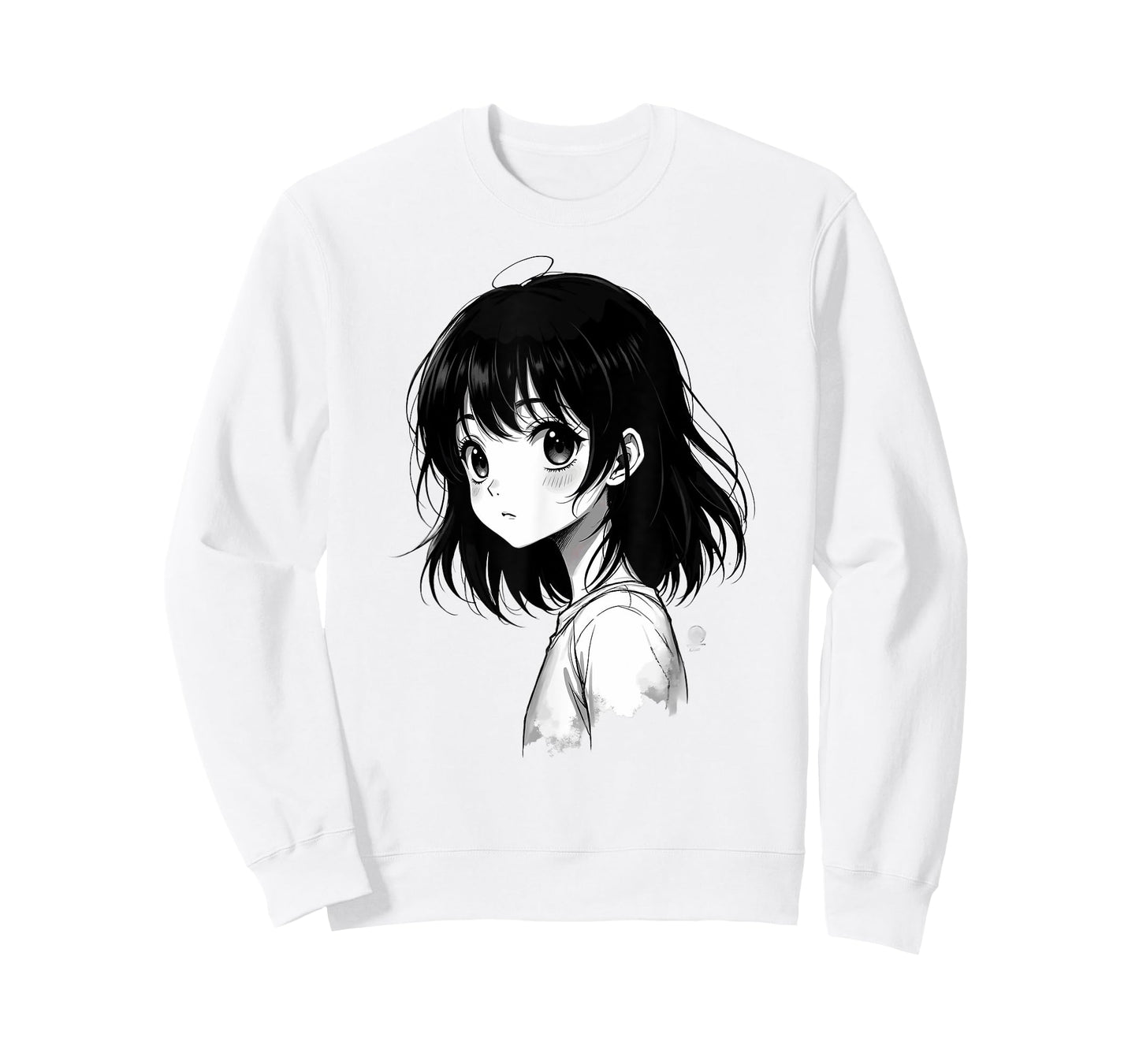 Kawaii Sketching Anime Girl T-Shirt