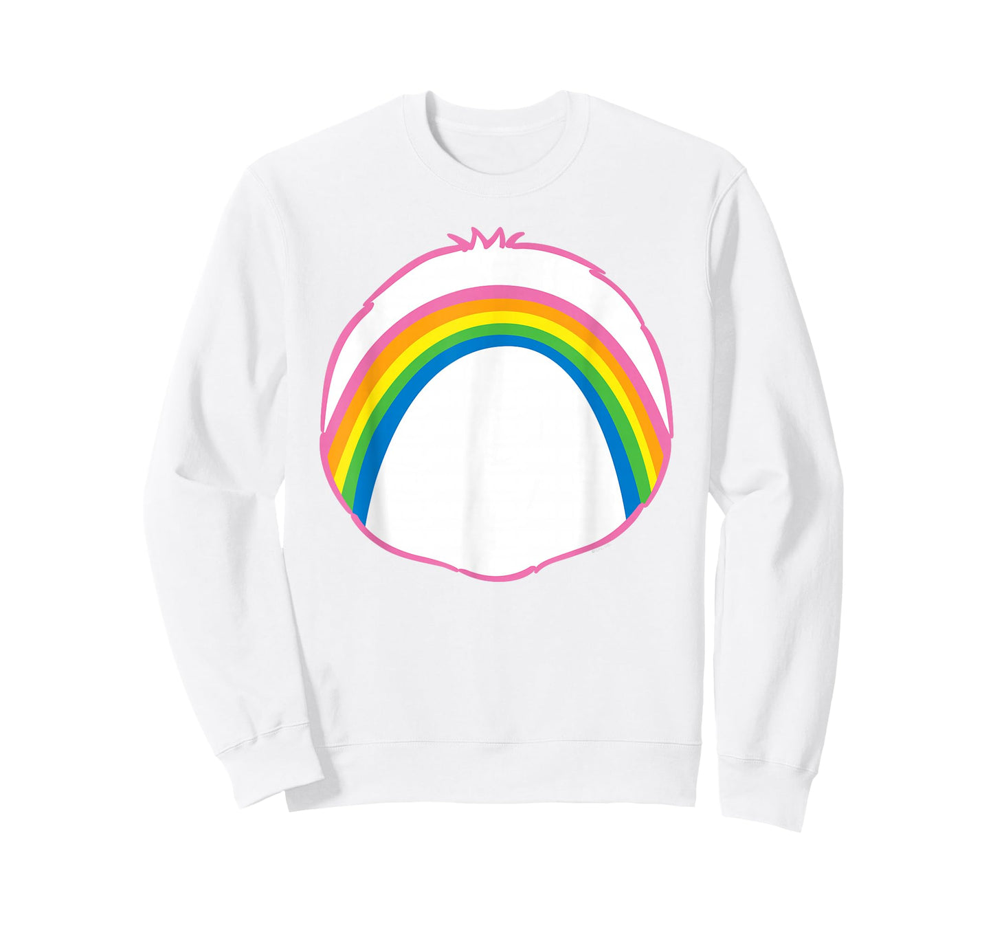 Care Bears Cheer Bear Belly Easy Halloween Costume Cartoon T-Shirt