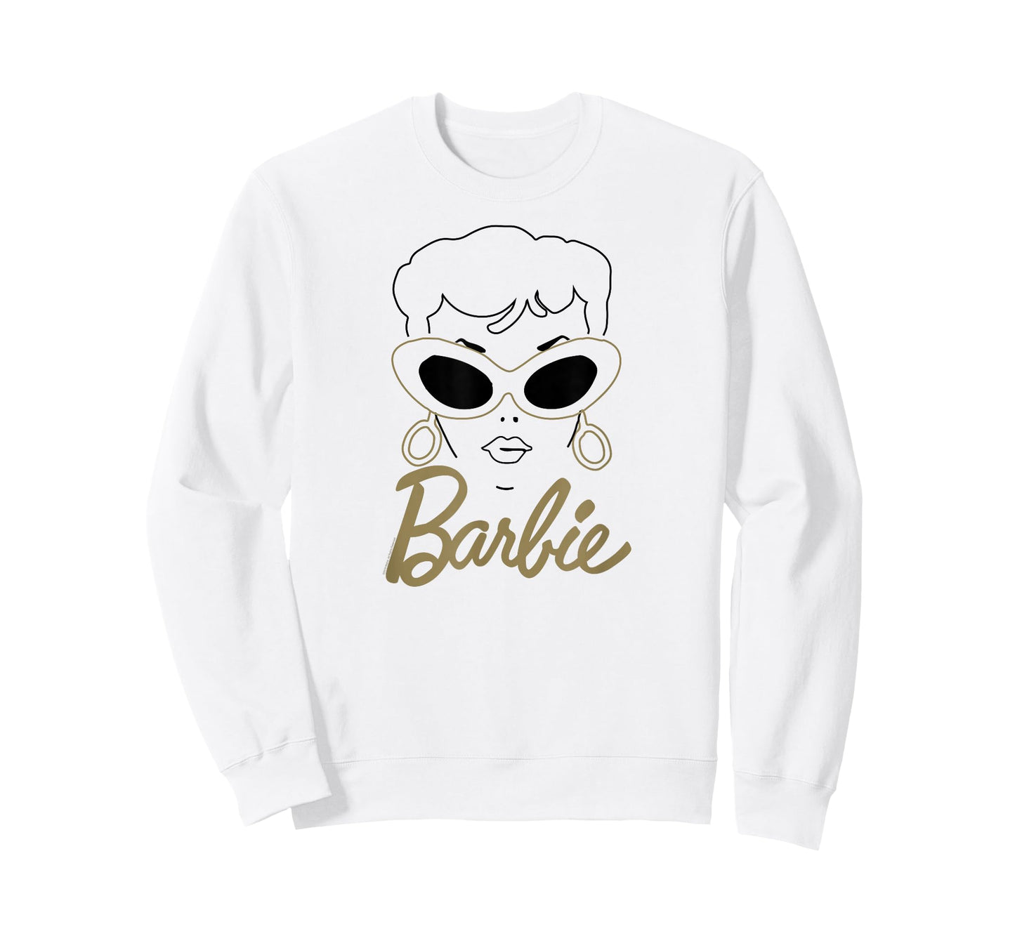 Gold Barbie 60th Anniversary Glasses T-Shirt