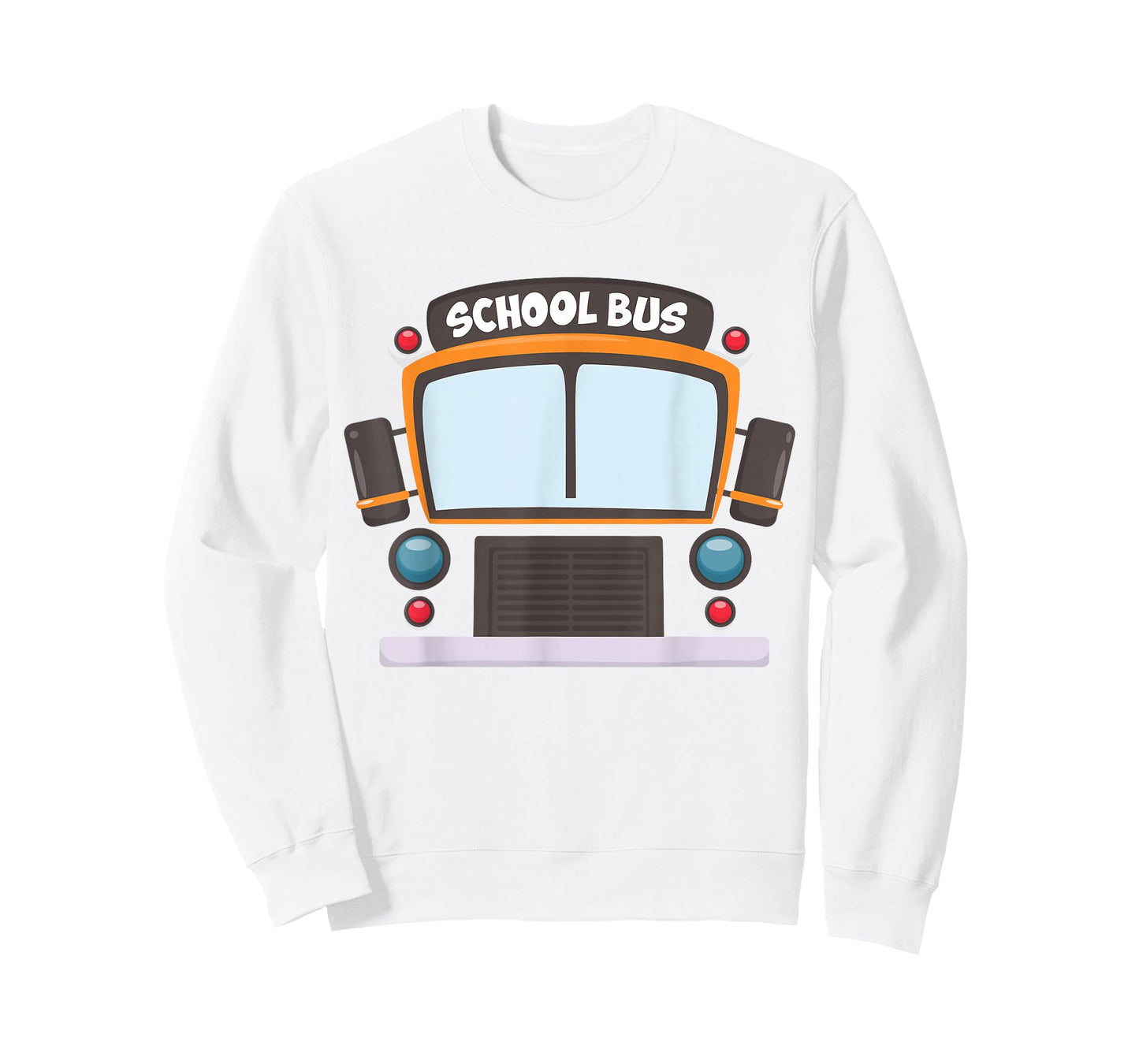 School Bus Costume Shirt Boys Girls Halloween Bus Driver Men T-Shirt