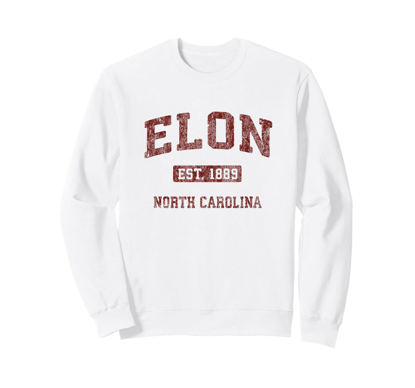 Elon North Carolina NC Vintage Athletic Sports Design T-Shirt