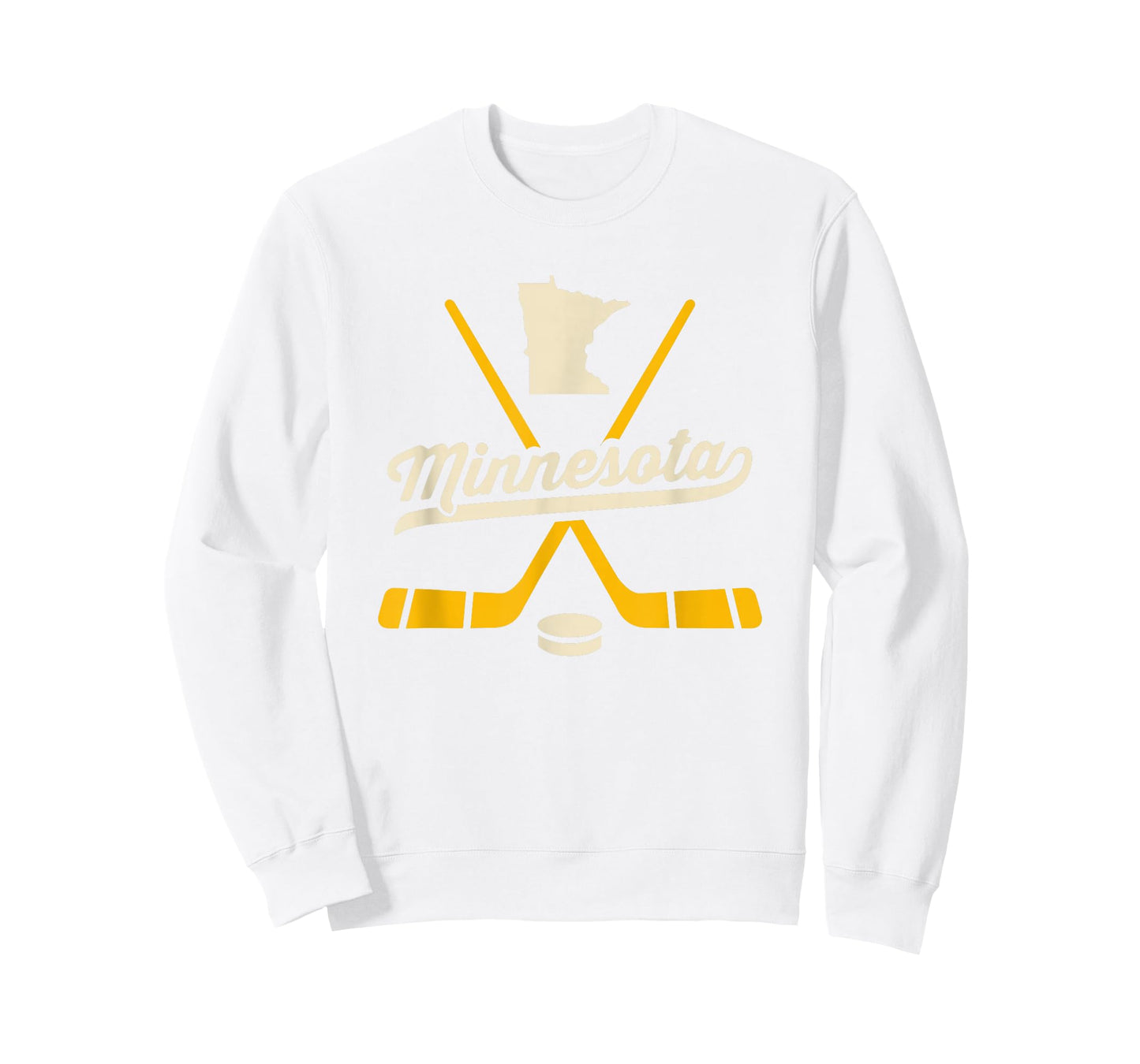 Vintage Minnesota Ice Hockey Sticks Sports Team Fan Gift T-Shirt