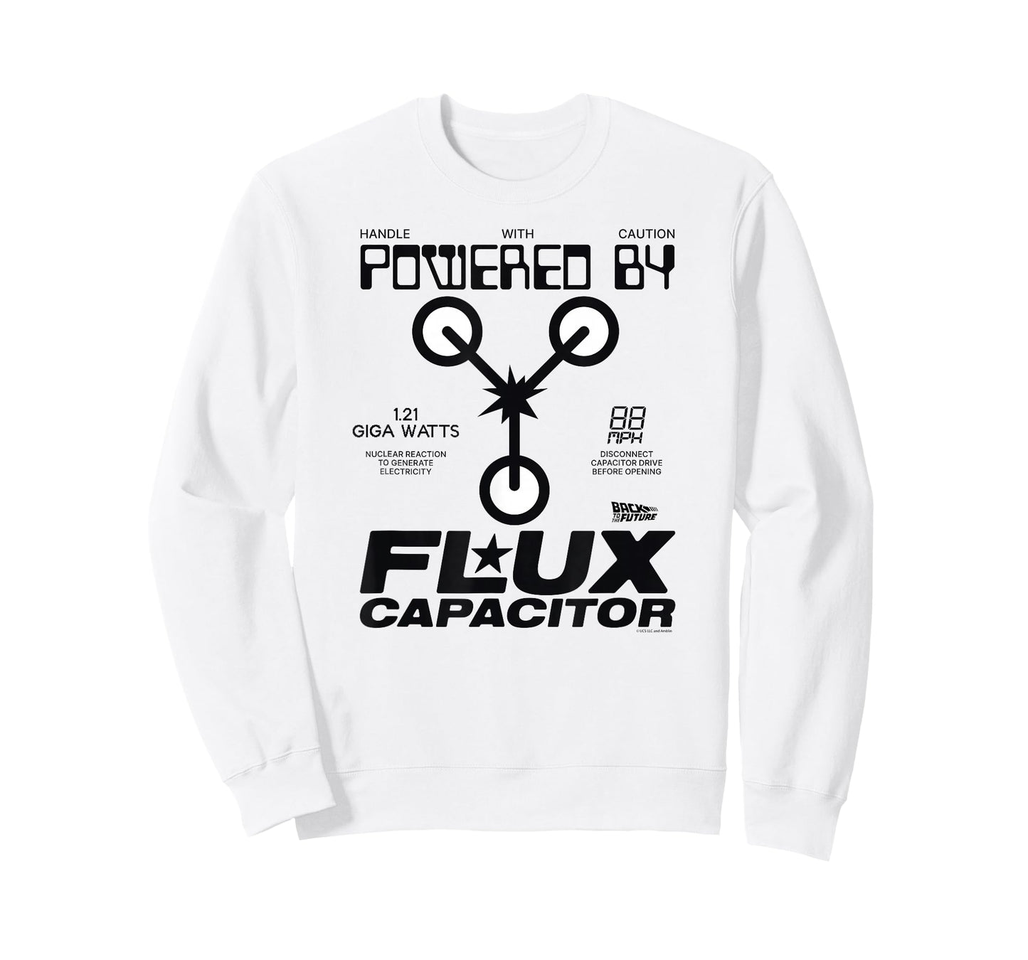 Back to The Future Powered by Flux T-Shirt
