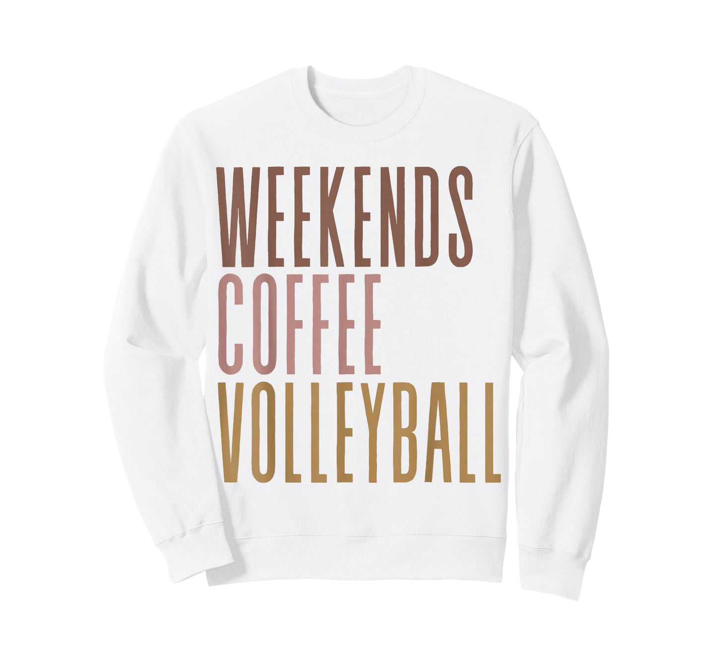 Weekend Coffee Volleyball T-Shirt