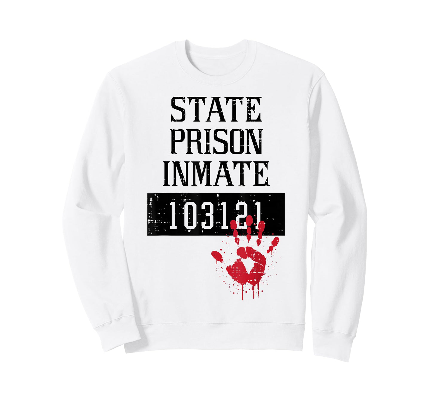 Halloween State Prison Inmate Funny Jail Costume Men Women T-Shirt