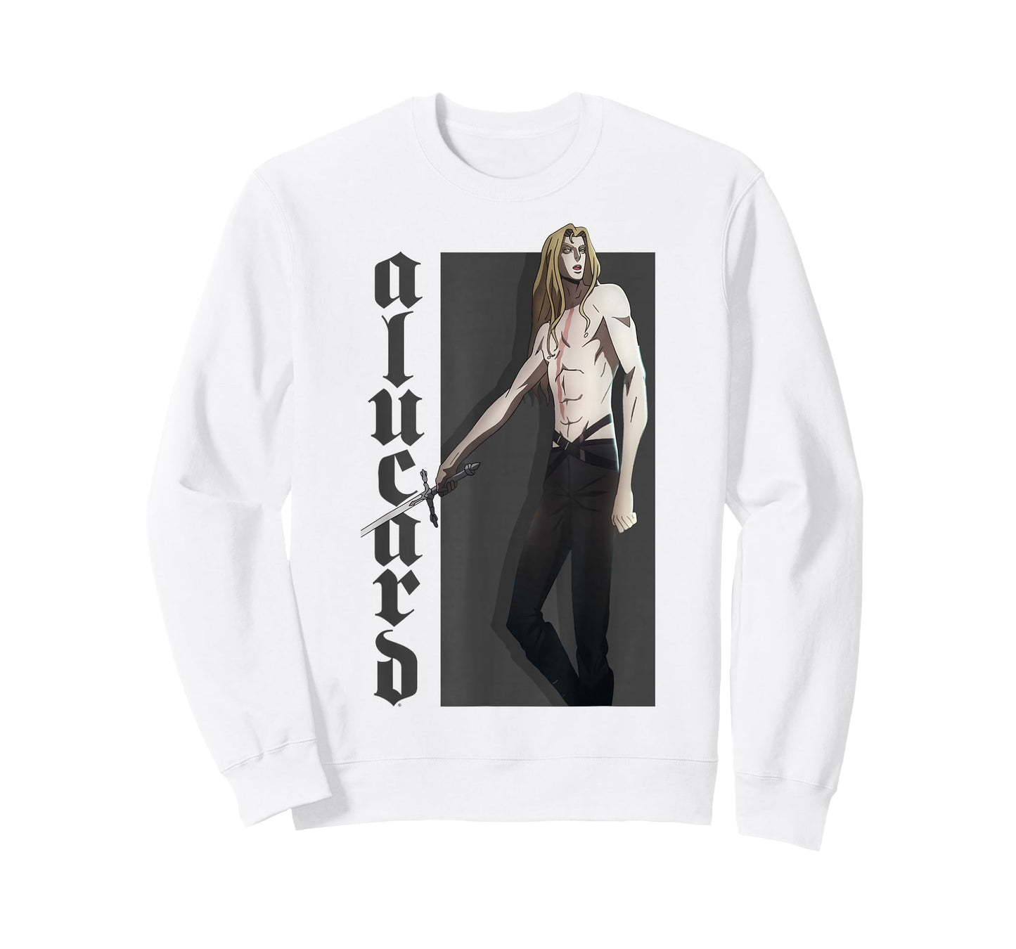 Netflix Castlevania Alucard Character Portrait T-Shirt