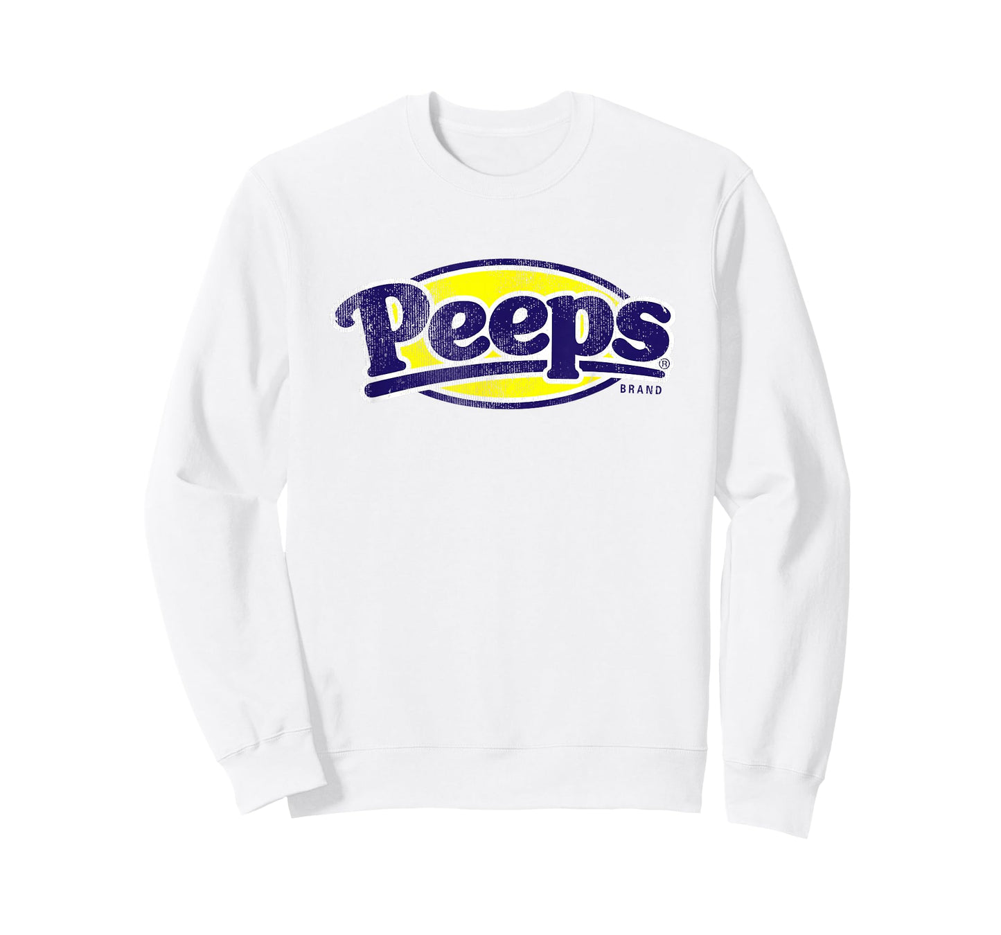Peeps Easter Classic Distressed Peeps Brand Logo T-Shirt
